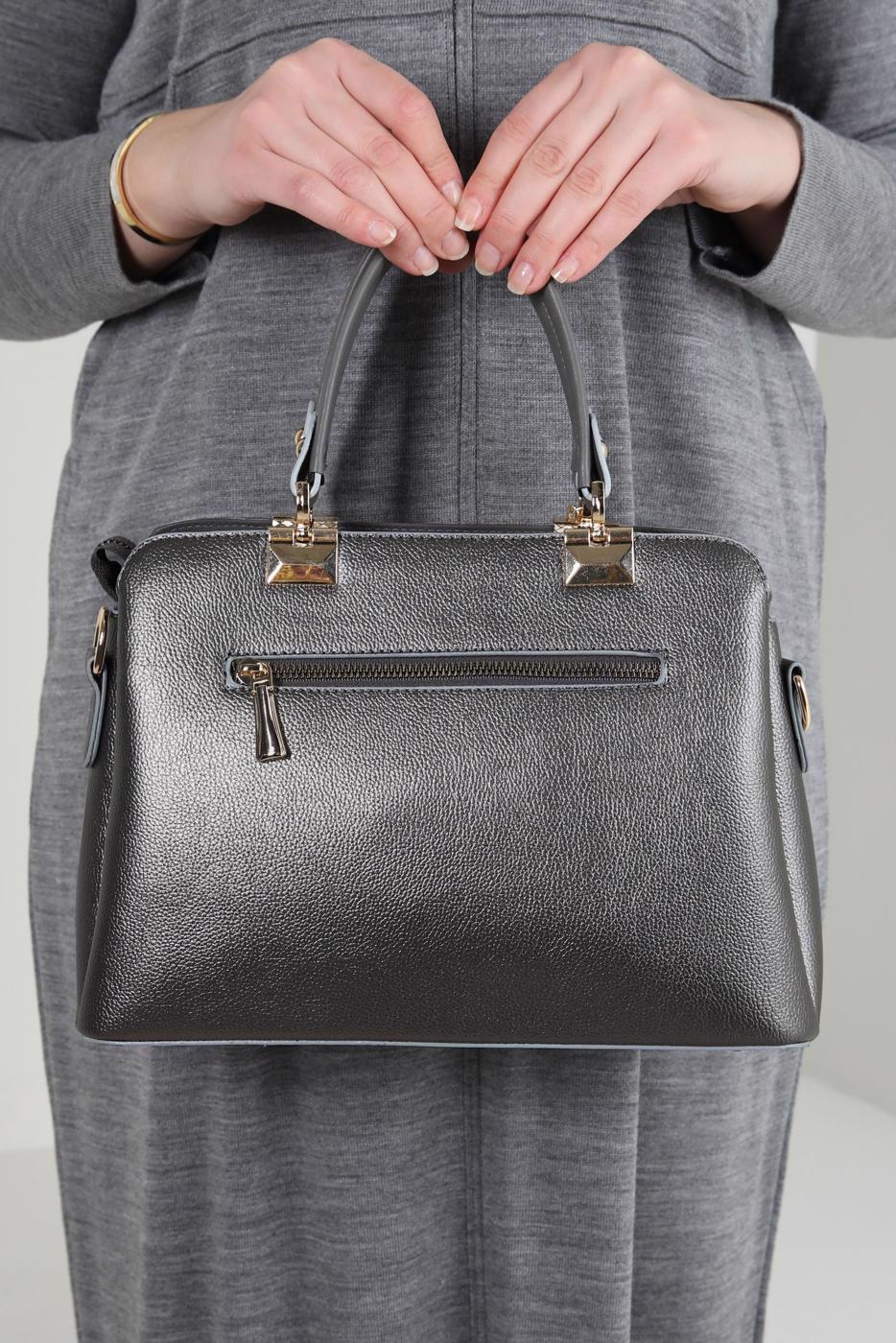 Tesettür giyim BEJ ALVİNA ÇANTA 978