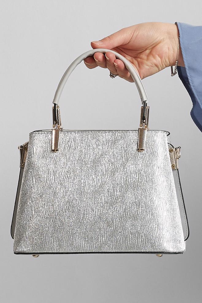 Tesettür giyim GÜMÜŞ ALVİNA ÇANTA 982 - ALVİNA