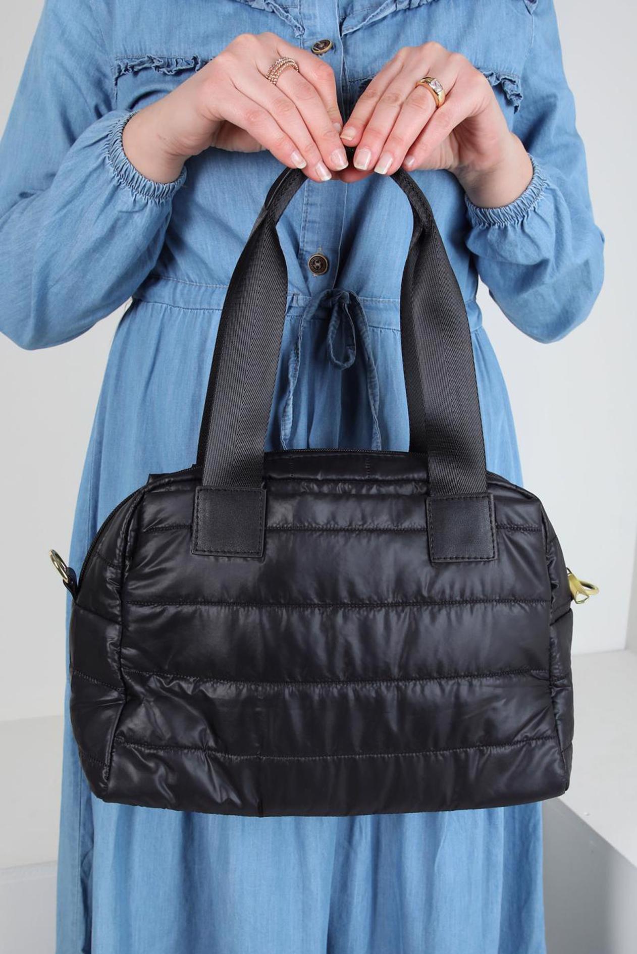 Tesettür giyim SİYAH ALVİNA ÇANTA 1878 