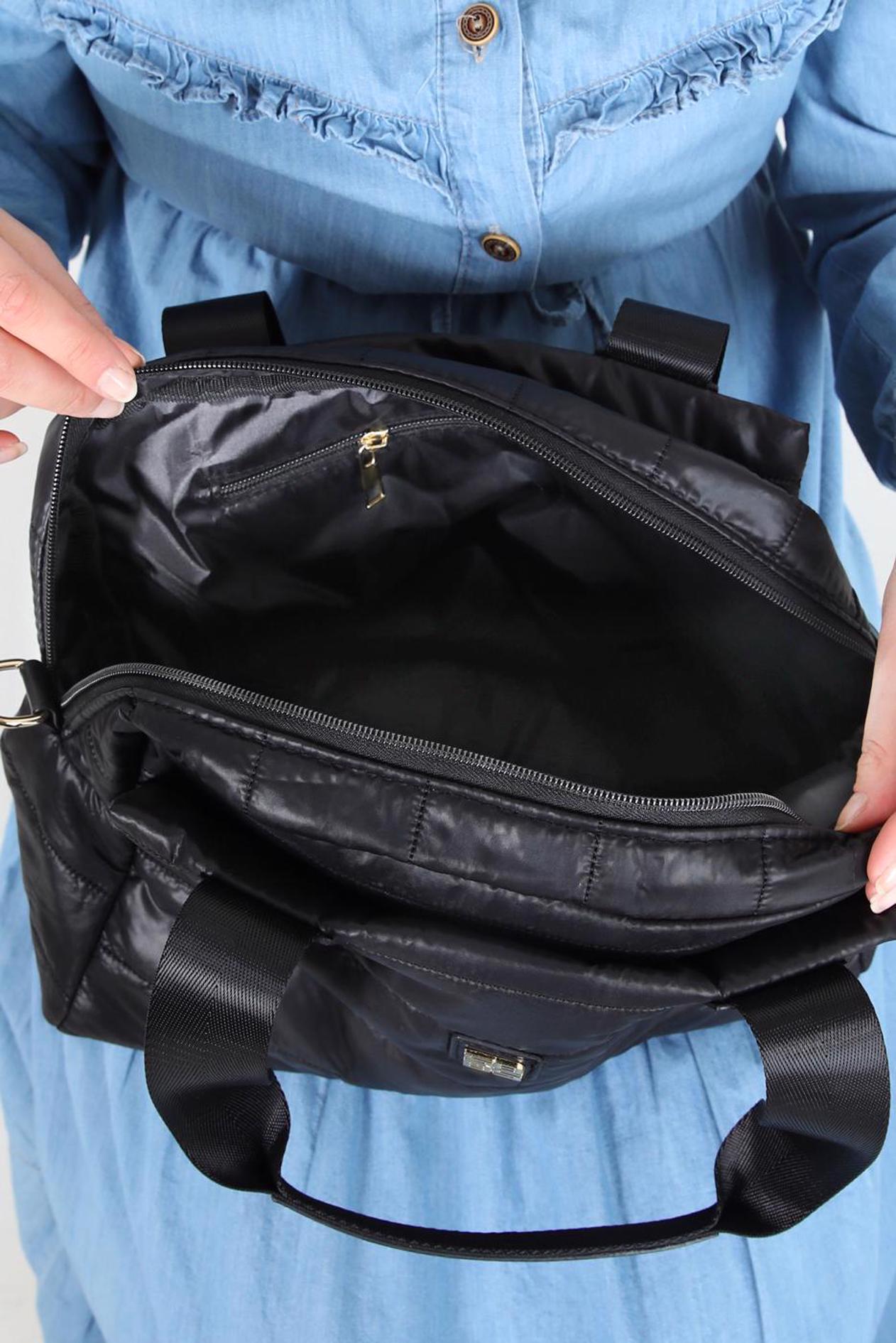 Tesettür giyim SİYAH ALVİNA ÇANTA 1878 