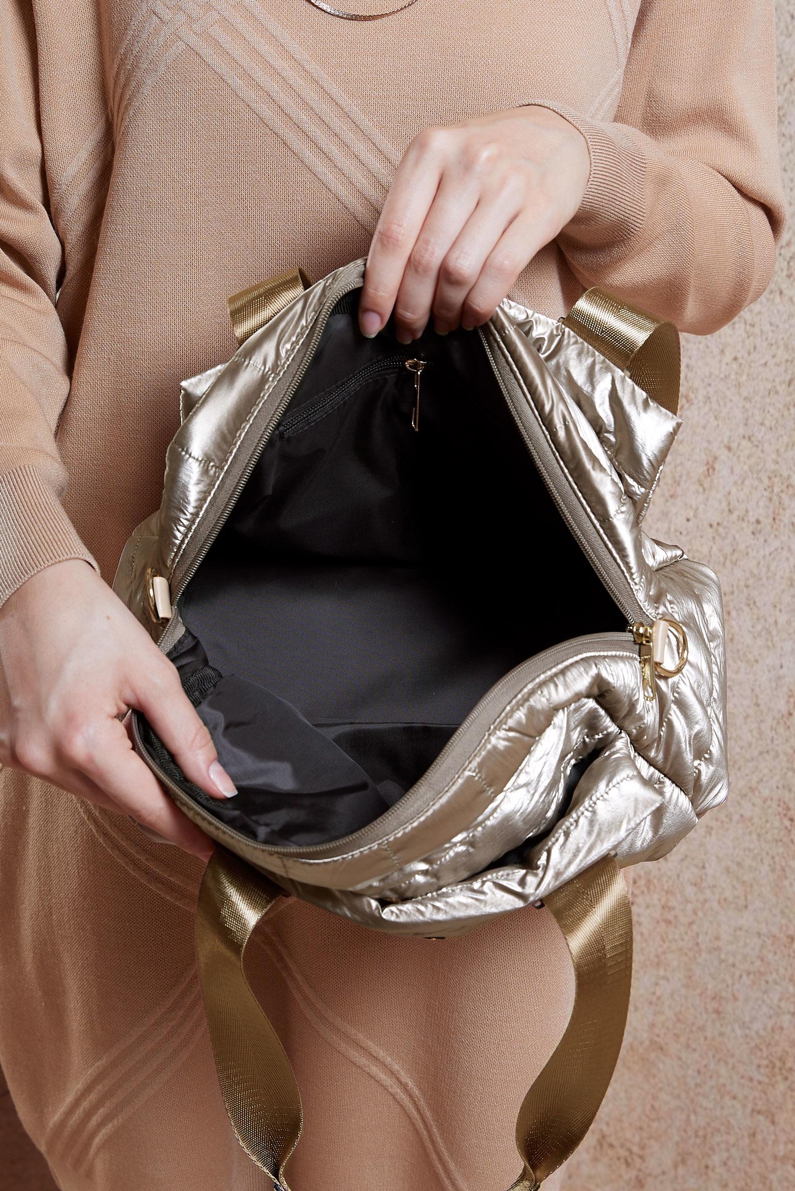 Tesettür giyim BAKIR / BRONZ ALVİNA ÇANTA 1878 