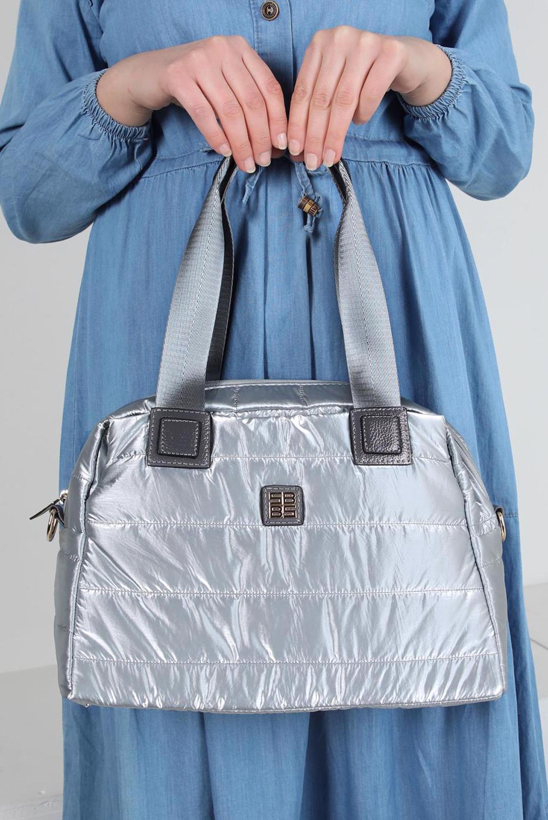 Tesettür giyim GÜMÜŞ ALVİNA ÇANTA 1878 