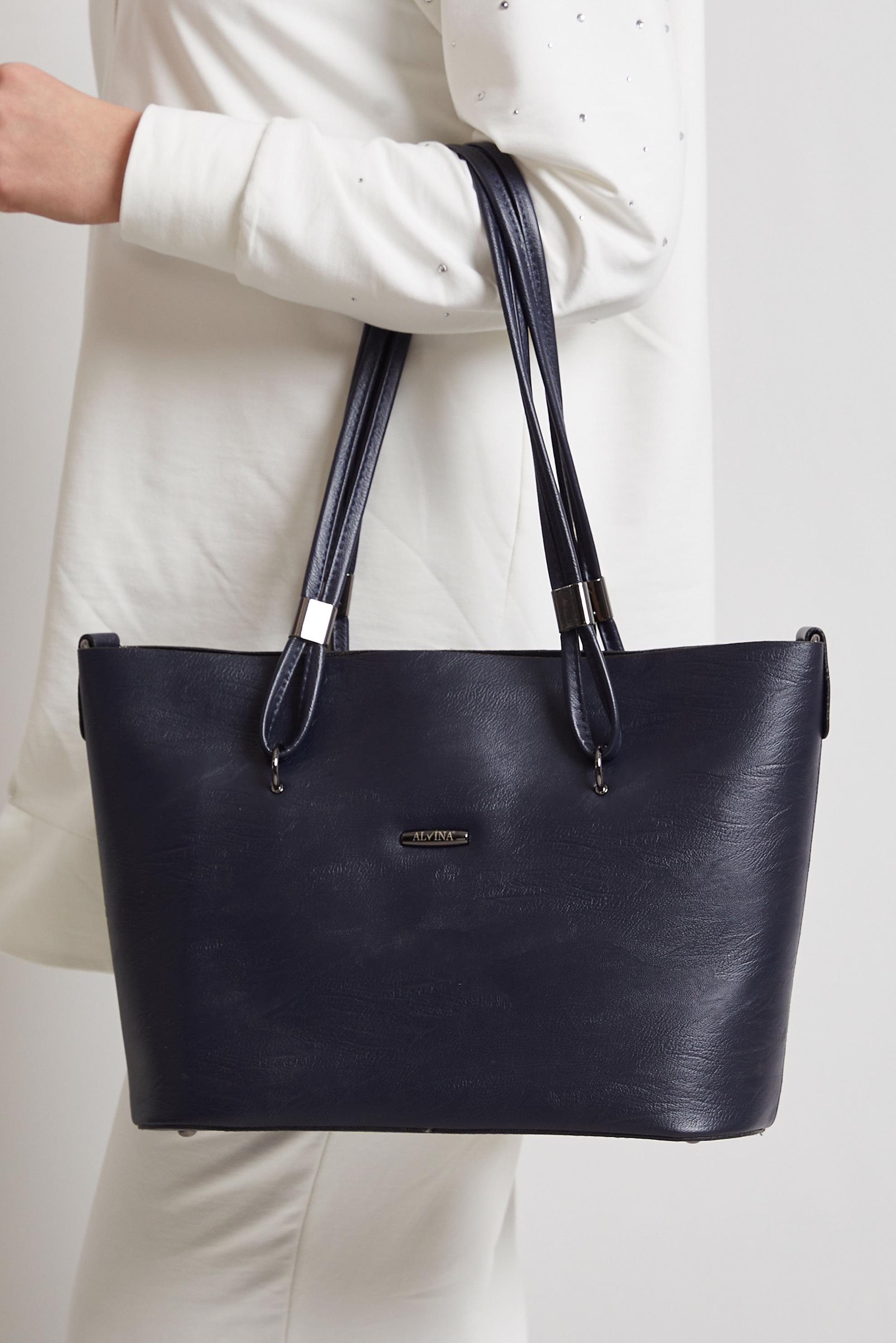 Tesettür giyim LACİVERT ALVİNA ÇANTA 2044