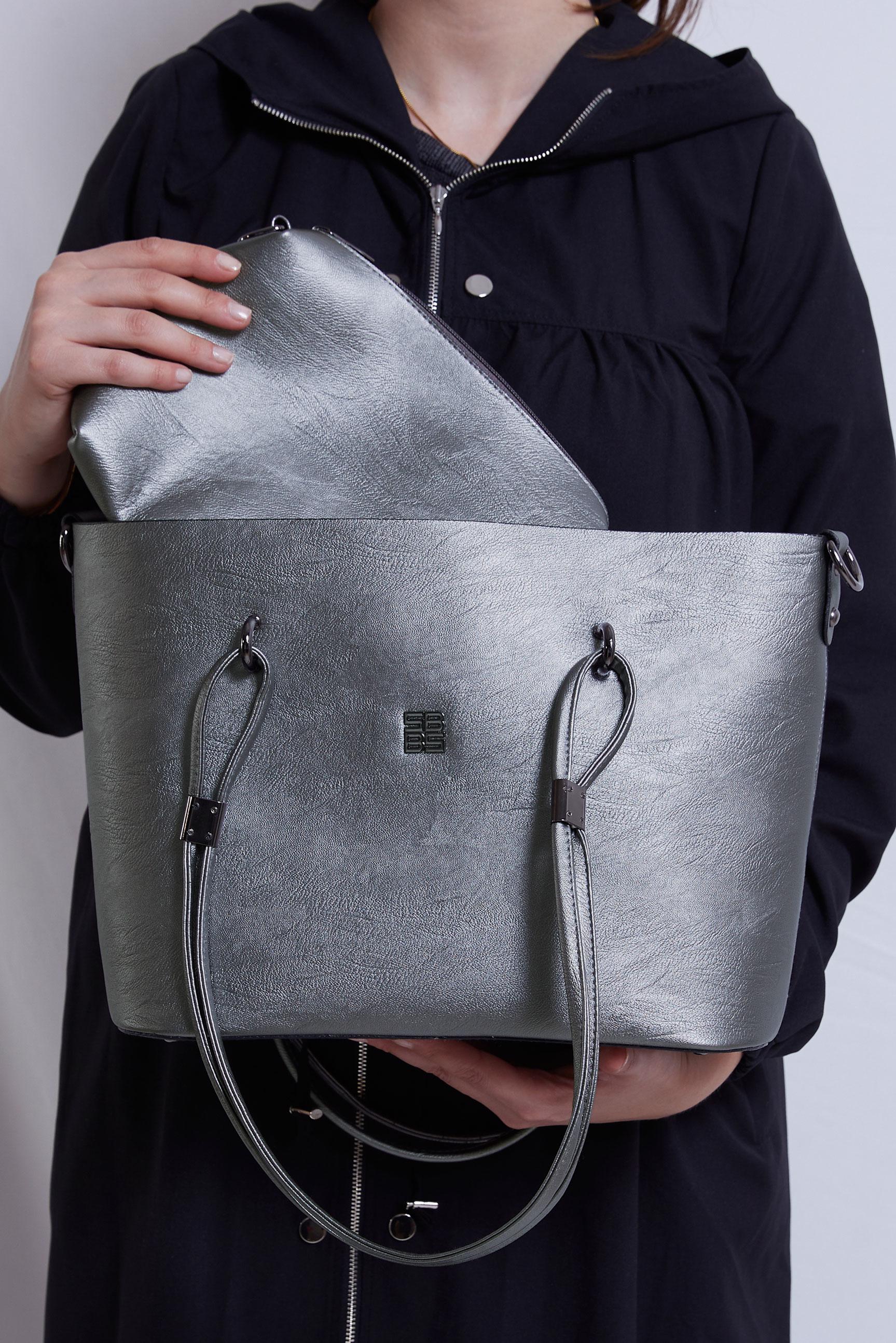 Tesettür giyim BEJ ALVİNA ÇANTA 2044