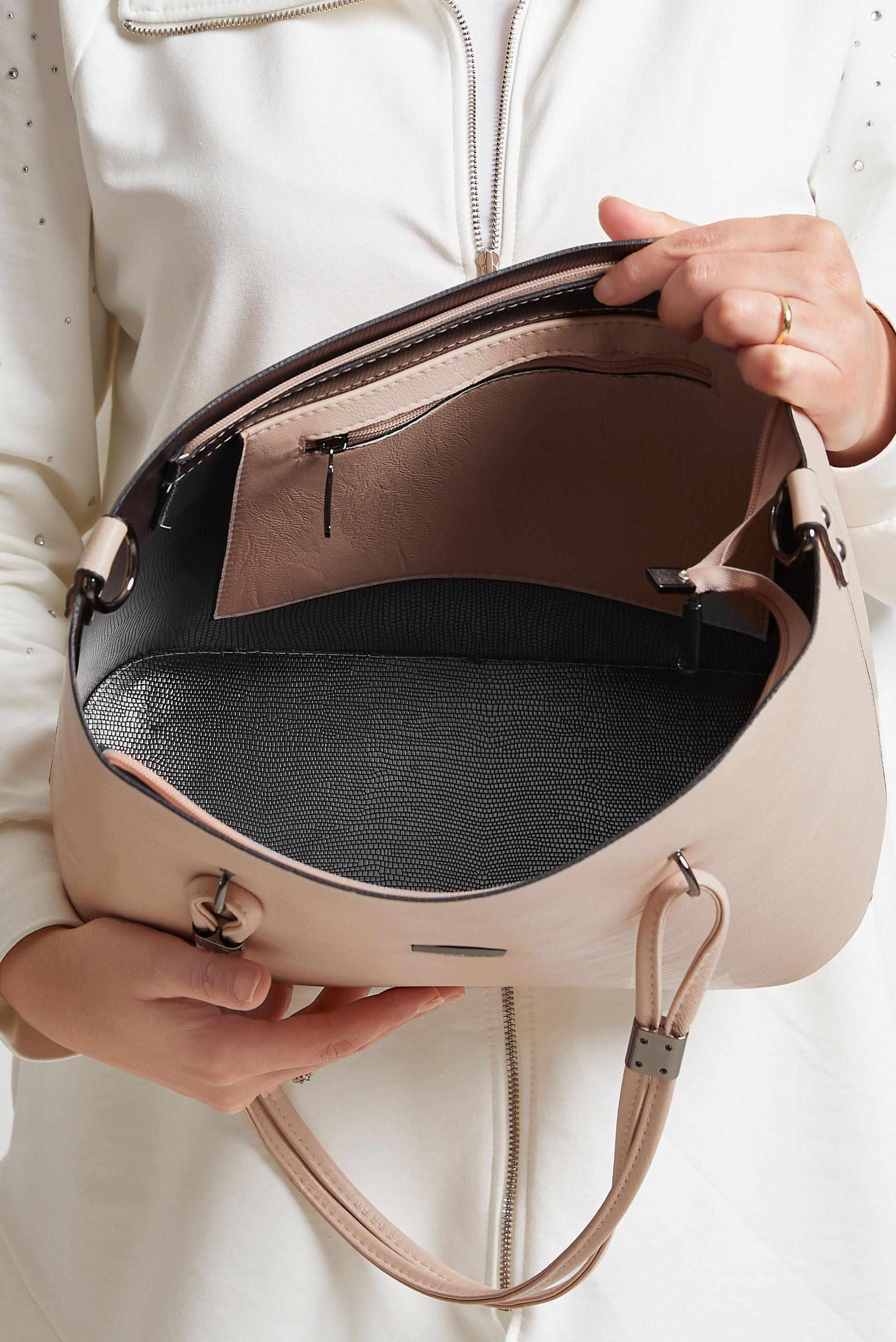 Tesettür giyim BEJ ALVİNA ÇANTA 2044