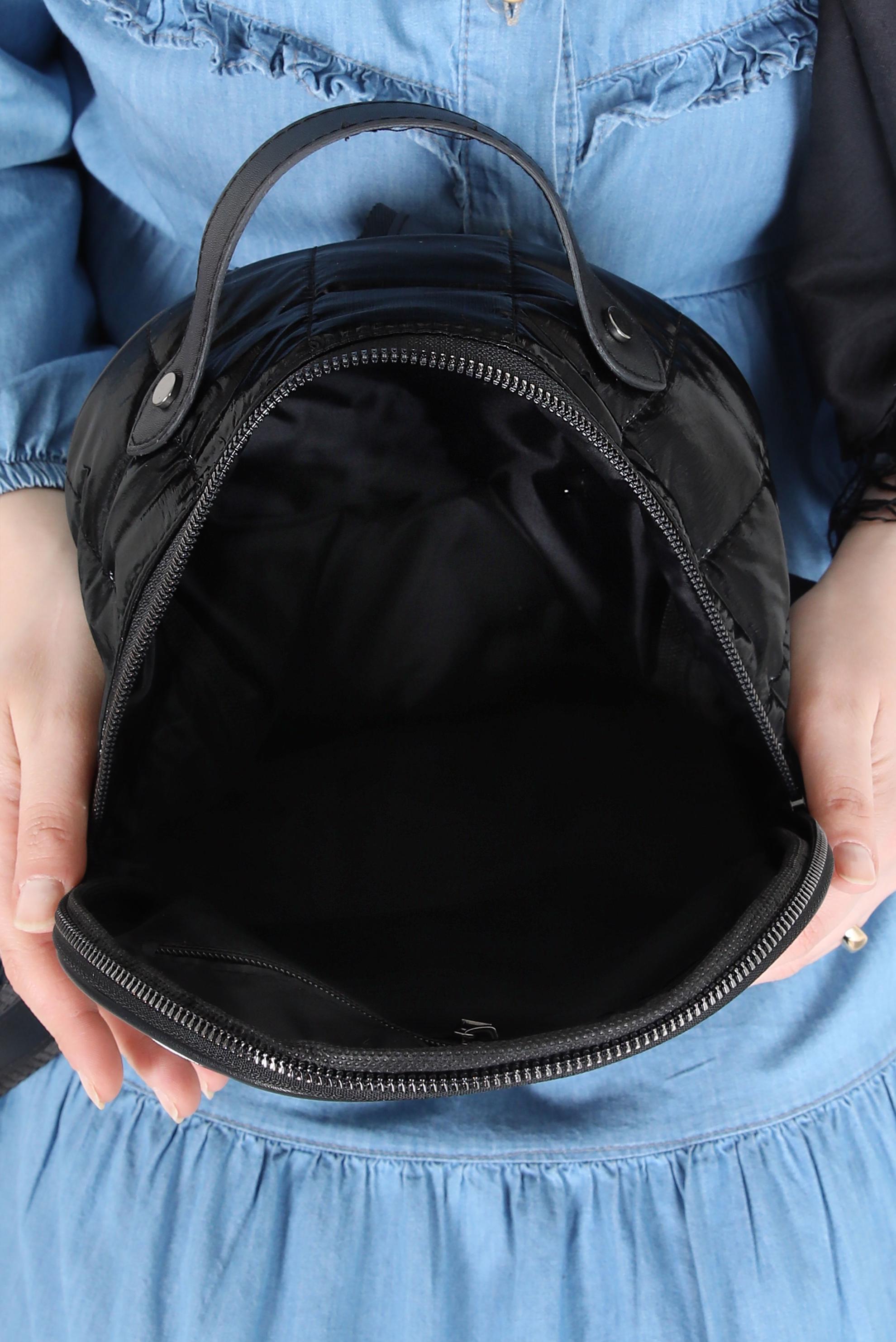 Tesettür giyim SİYAH ALVİNA SIRT ÇANTASI 2089