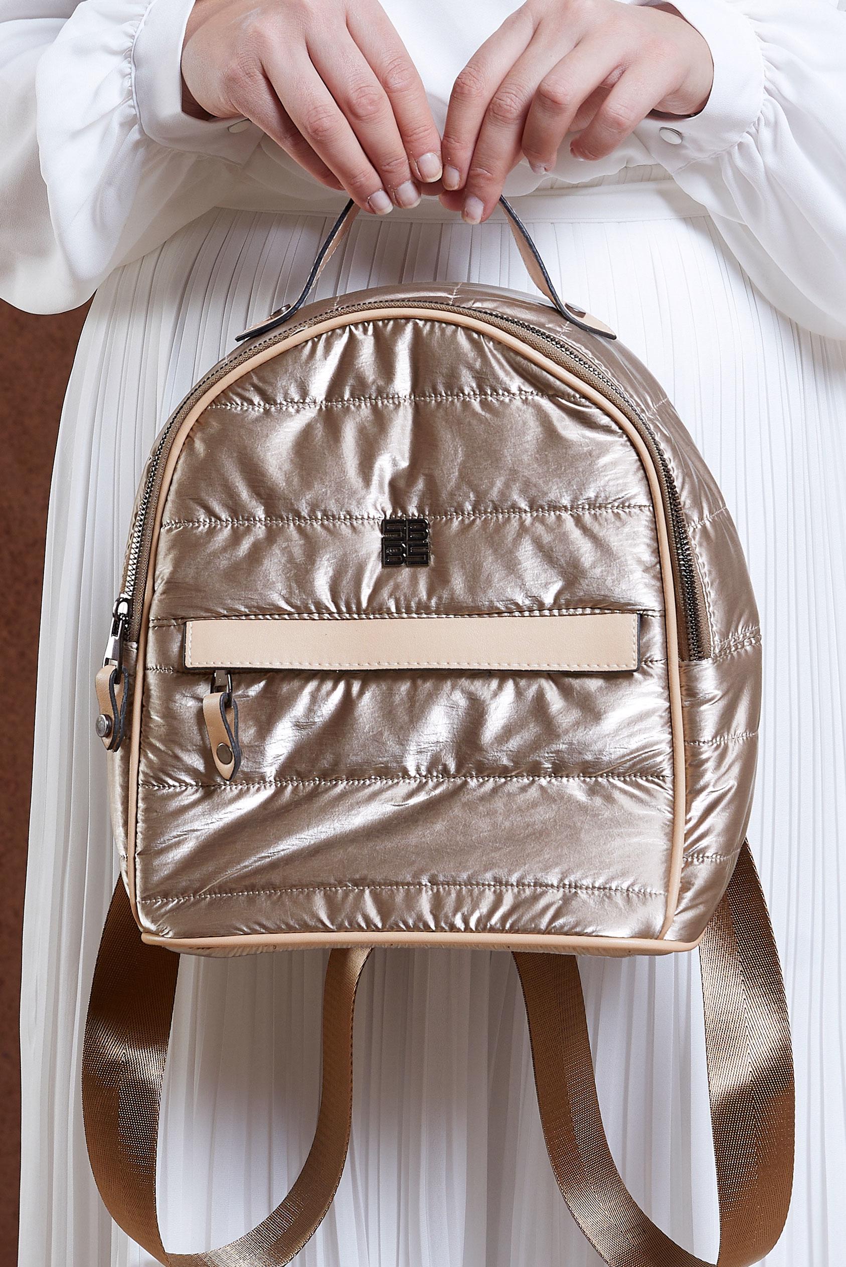 Tesettür giyim BAKIR / BRONZ ALVİNA SIRT ÇANTASI 2089