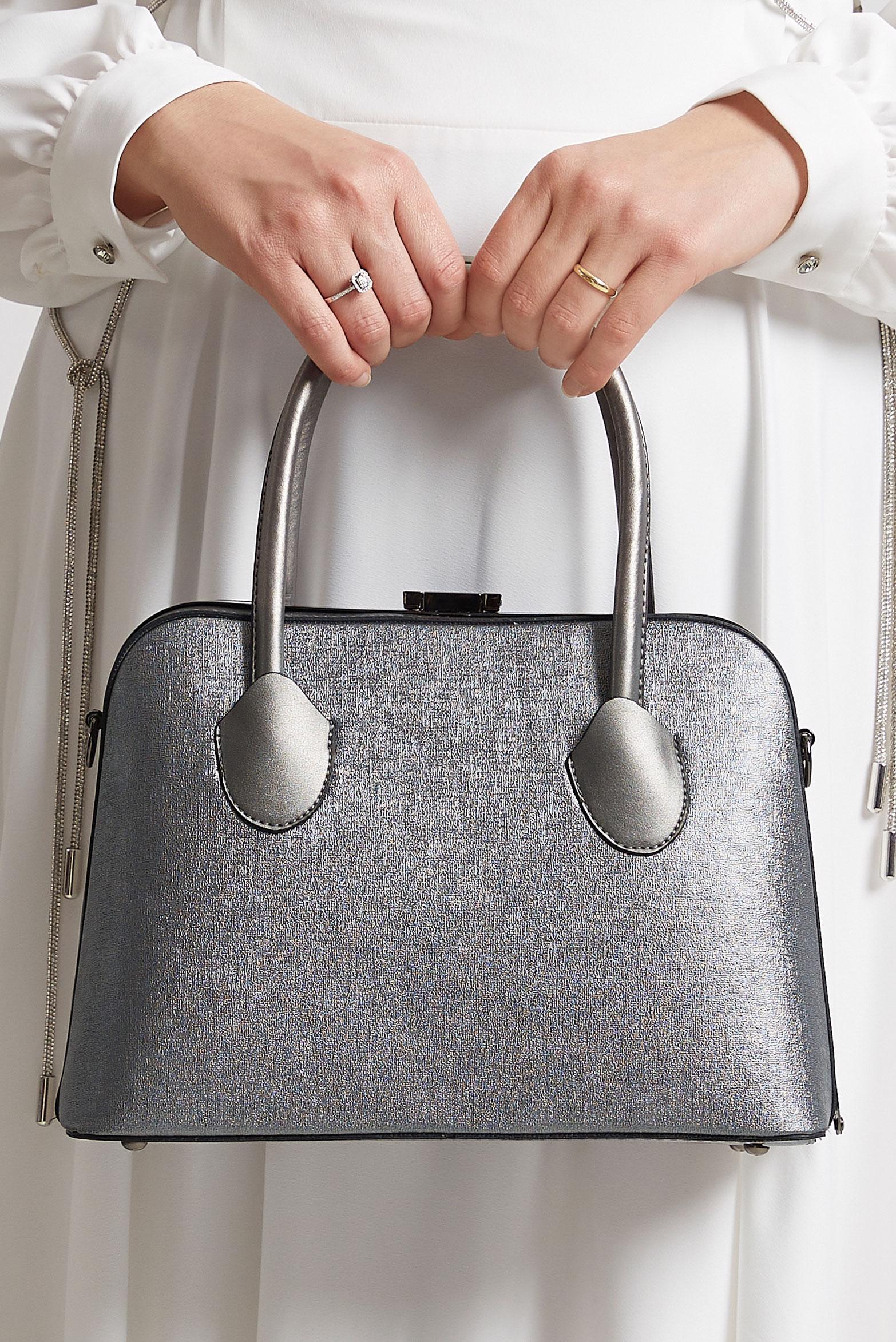 Tesettür giyim BEJ ALVİNA ÇANTA 2144