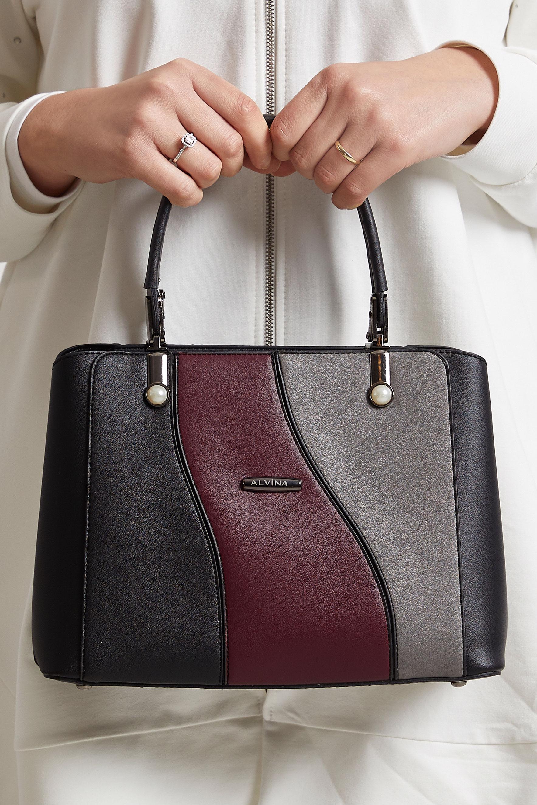 Tesettür giyim SİYAH ALVİNA ÇANTA 2156