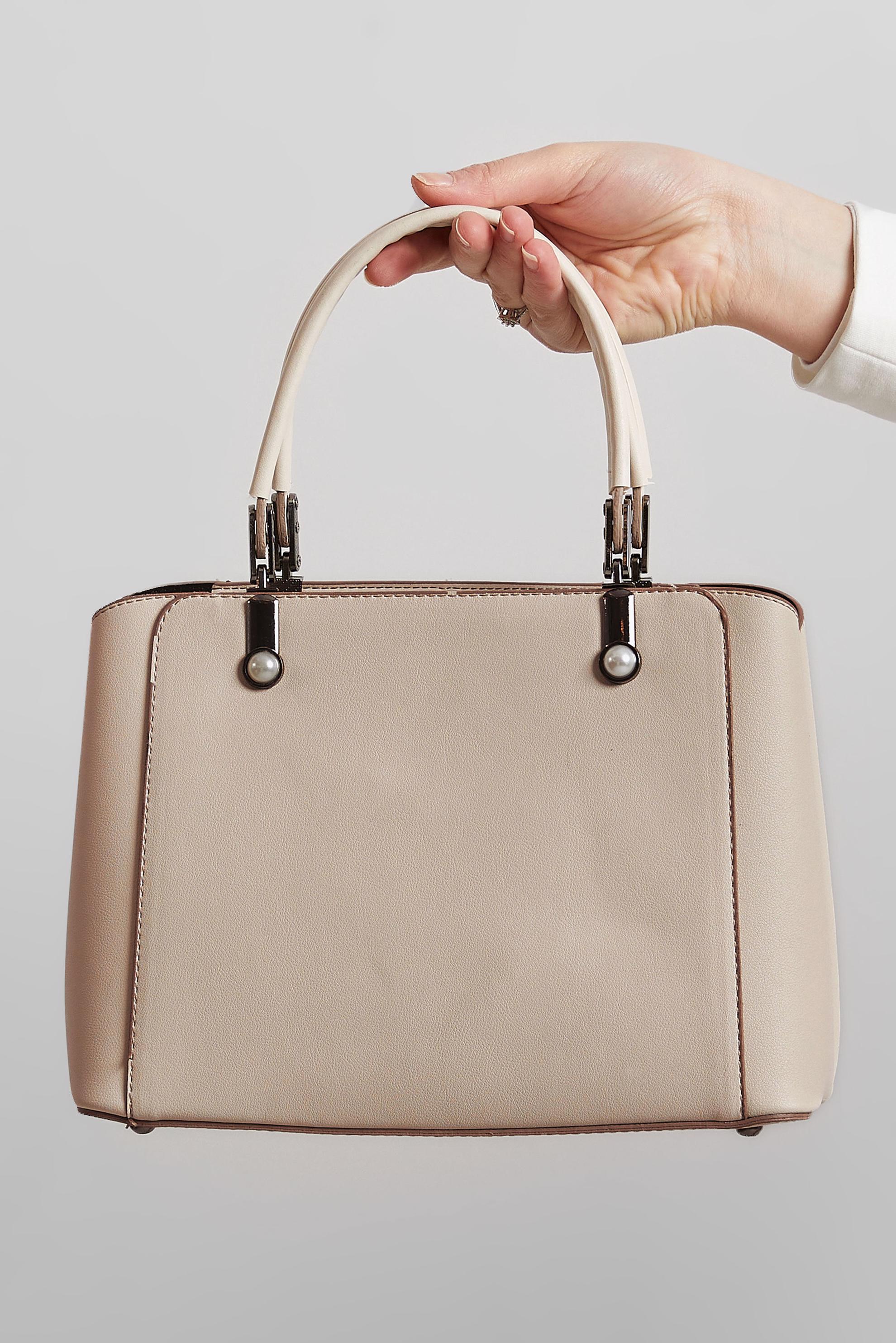 Tesettür giyim BEYAZ ALVİNA ÇANTA 2156