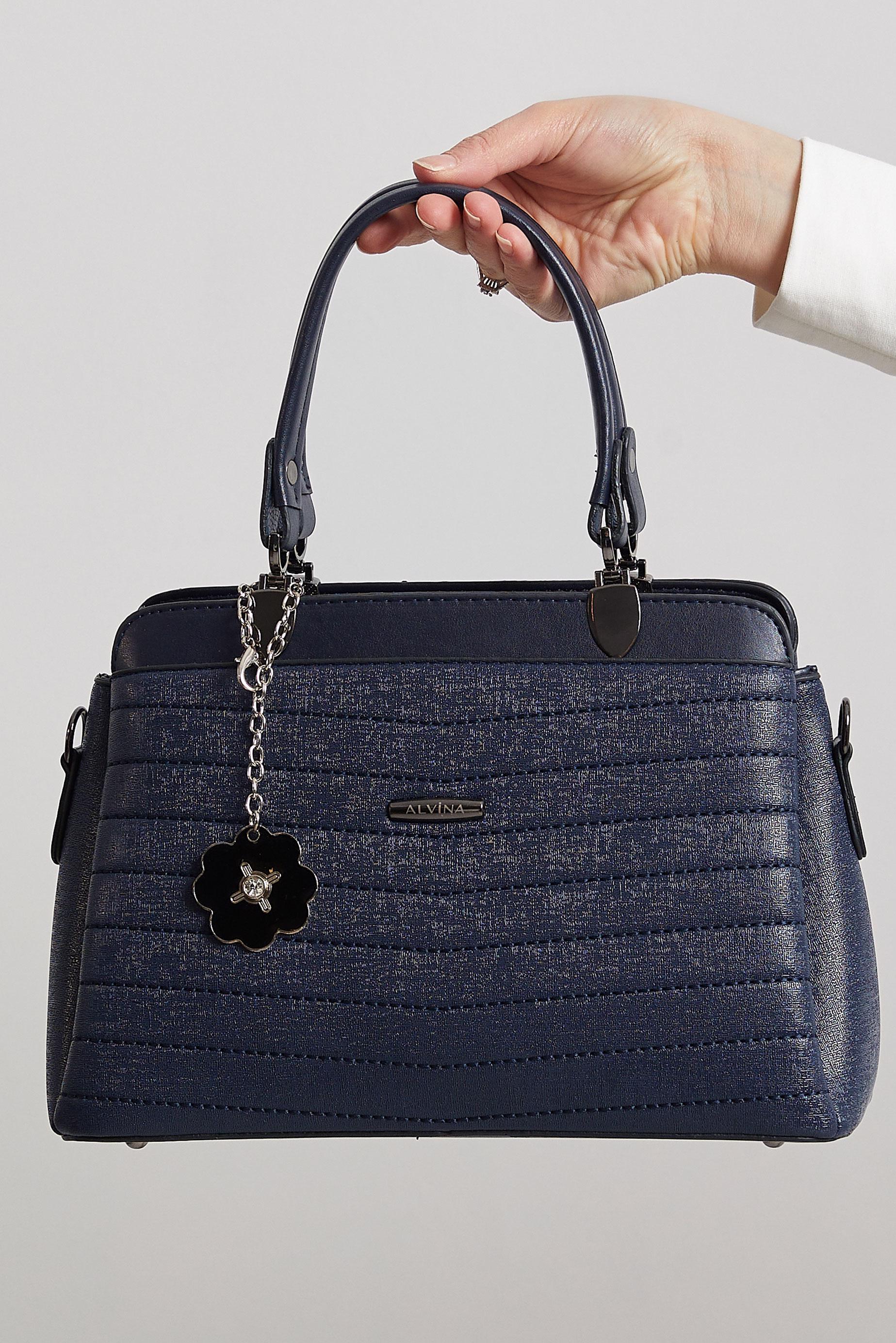 Tesettür giyim LACİVERT ALVİNA ÇANTA 2157