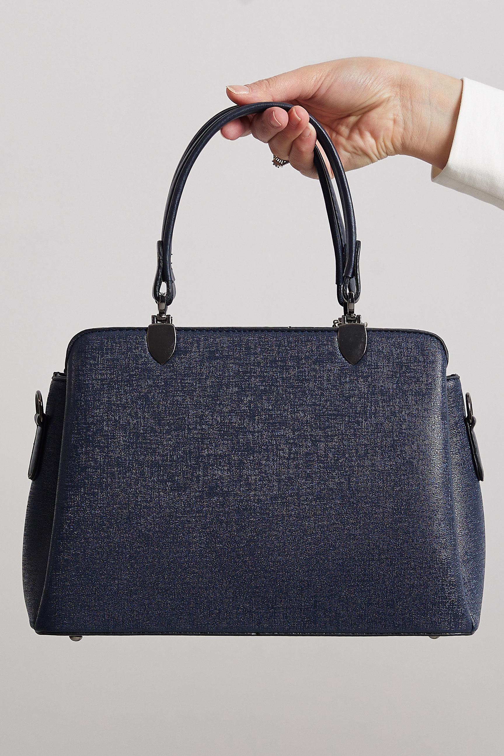 Tesettür giyim LACİVERT ALVİNA ÇANTA 2157