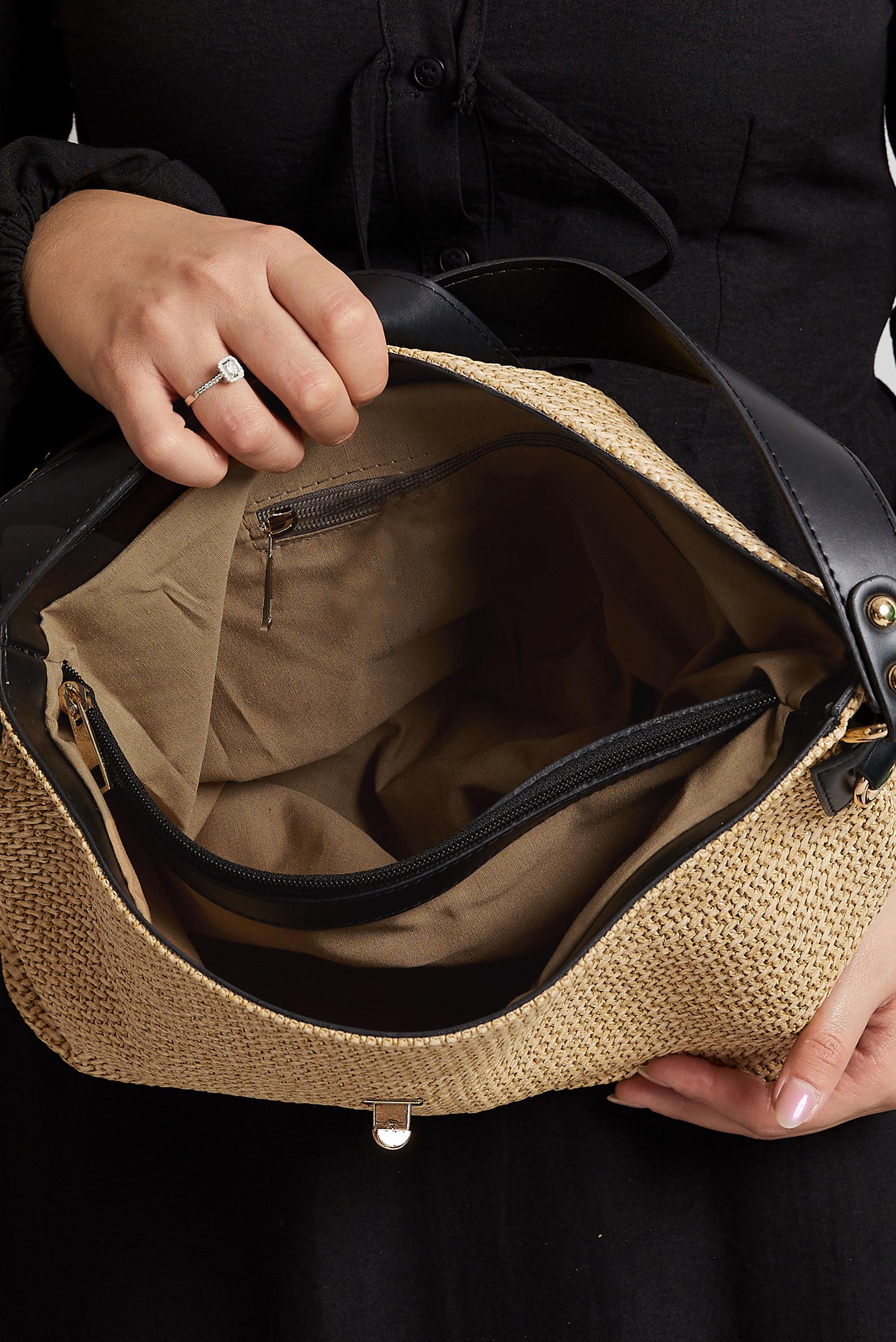 Vêtements hijab TABA ALVINA SAC EN OSIER 2167