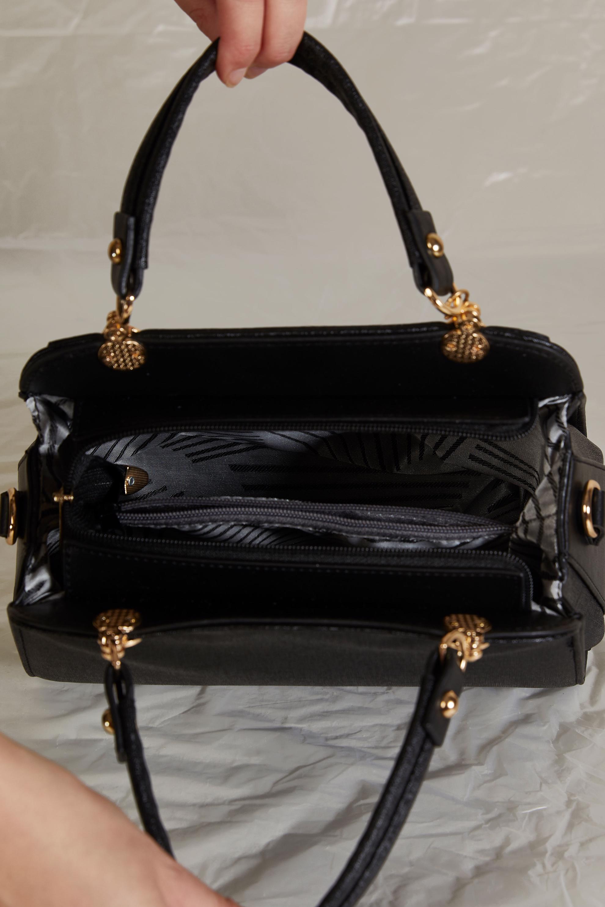 Vêtements hijab NOIR ALVINA ACCESSOIRE SAC DÉTAILLÉ 2209