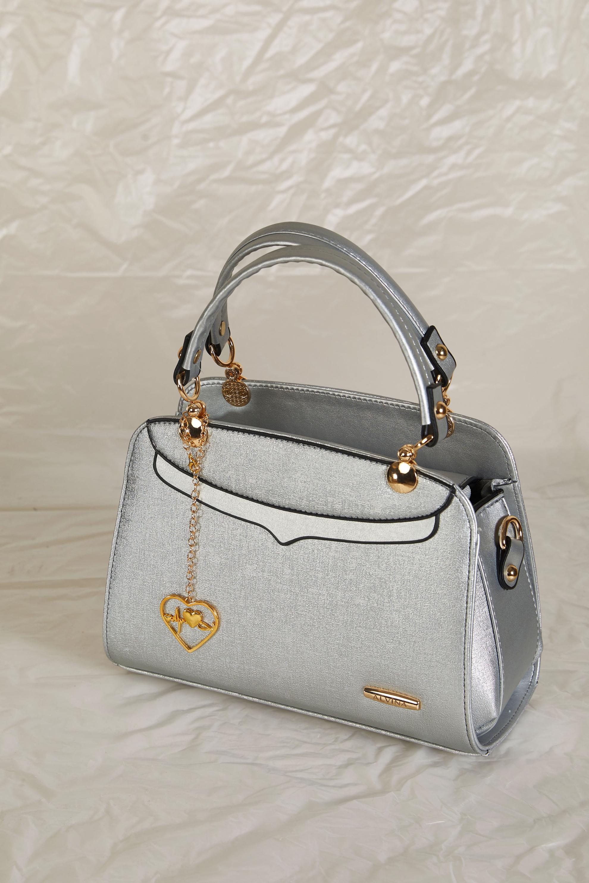 Vêtements hijab ARGENT ALVINA ACCESSOIRE SAC DÉTAILLÉ 2209