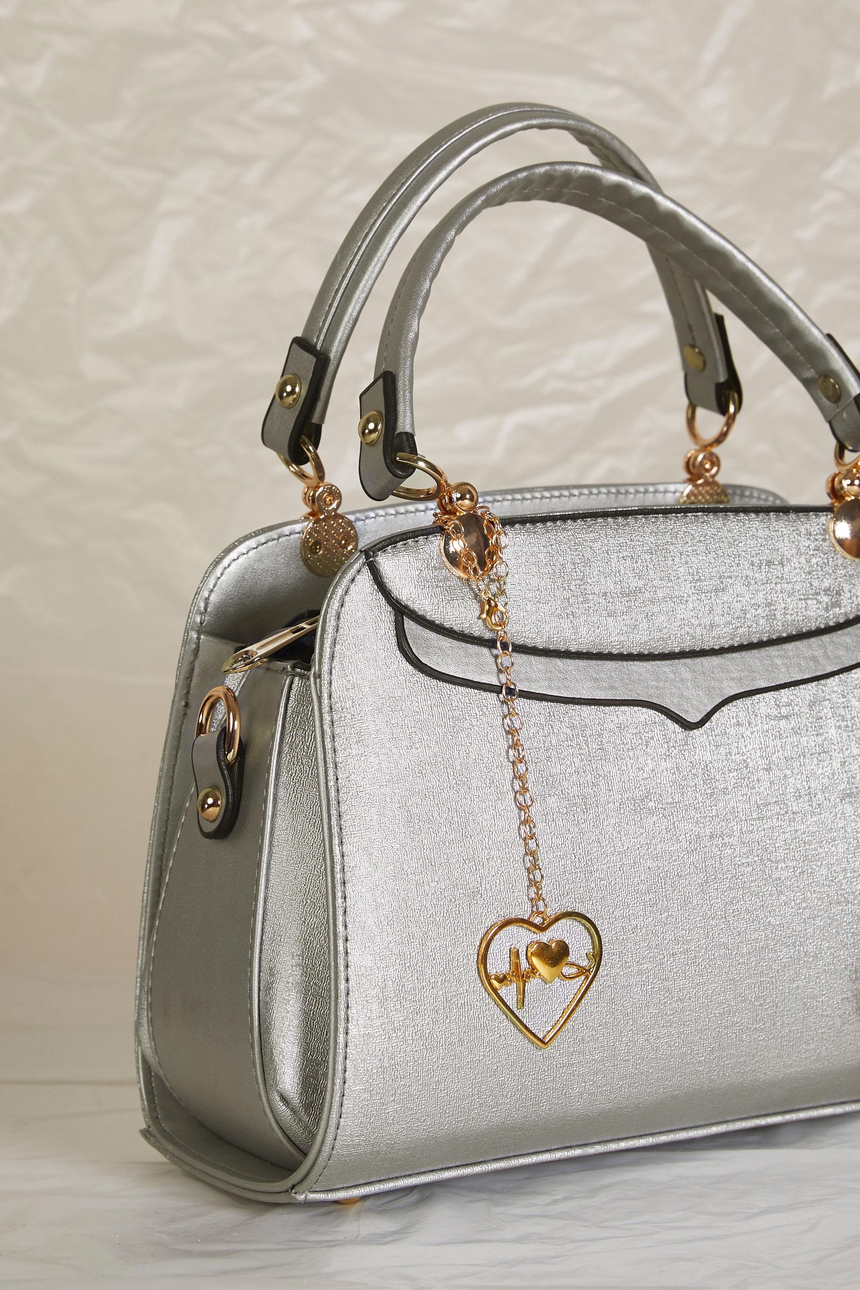 Vêtements hijab ARGENT ALVINA ACCESSOIRE SAC DÉTAILLÉ 2209