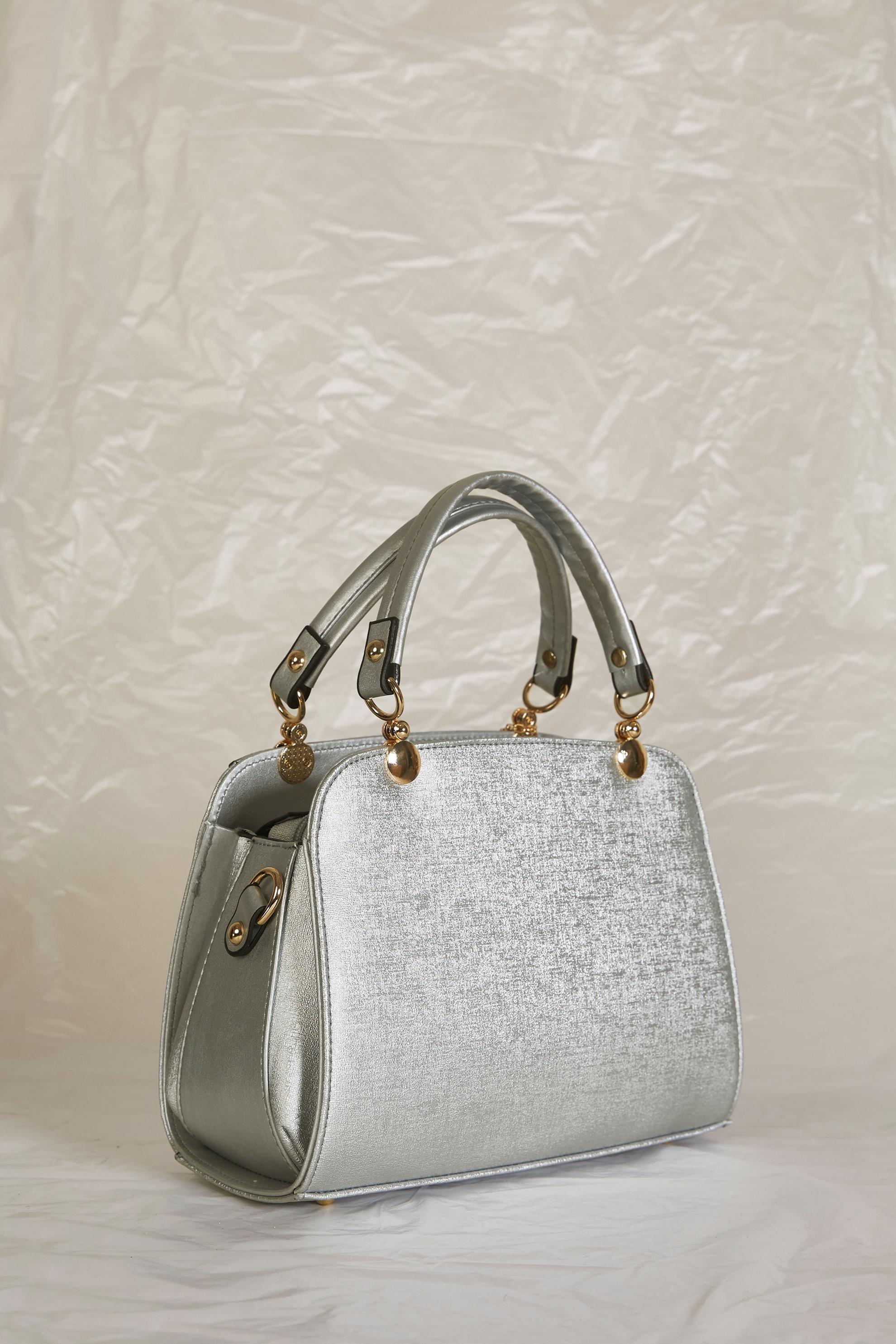 Vêtements hijab ARGENT ALVINA ACCESSOIRE SAC DÉTAILLÉ 2209