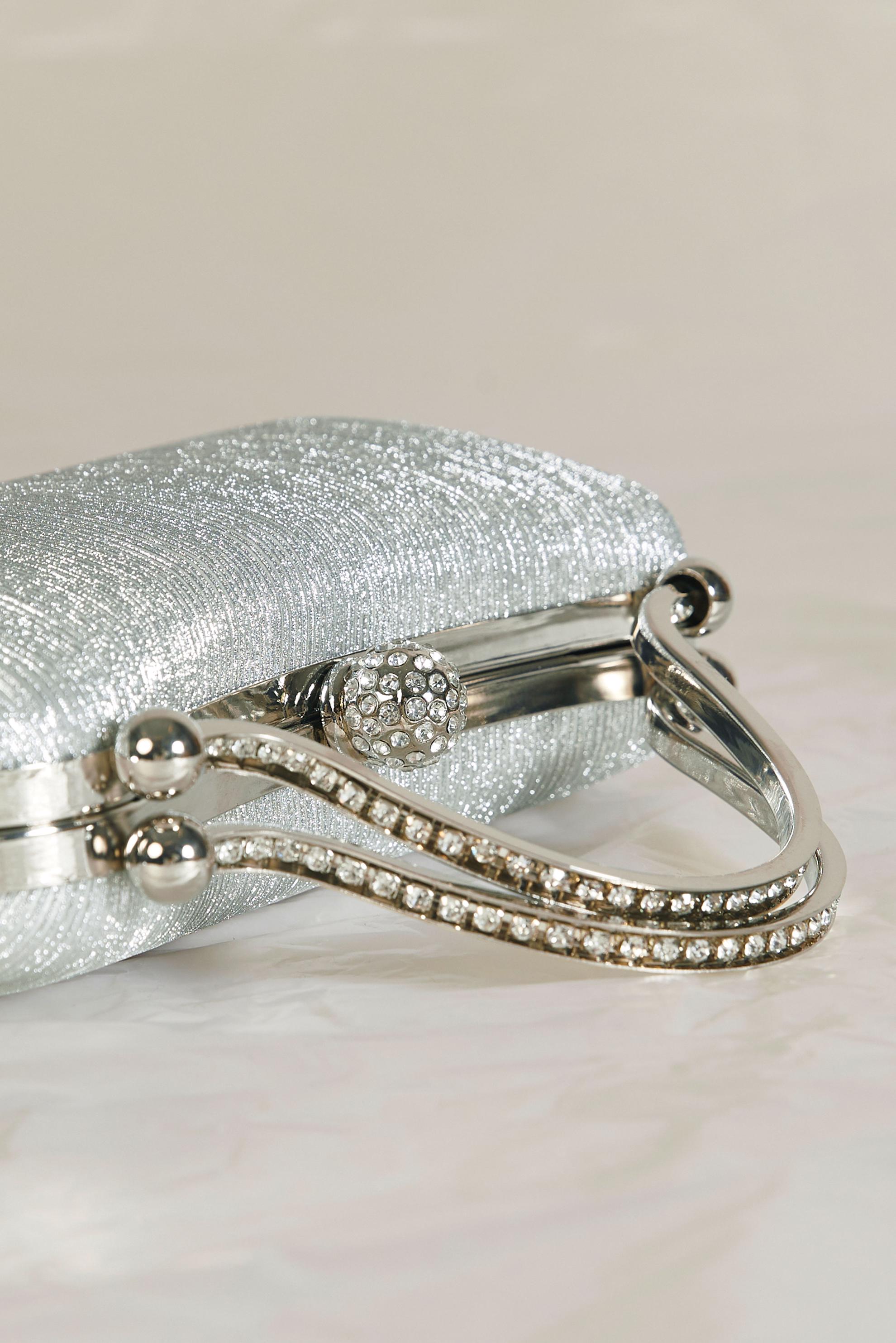 Vêtements hijab ARGENT ALVINA SAC DE SOIRÉE 267