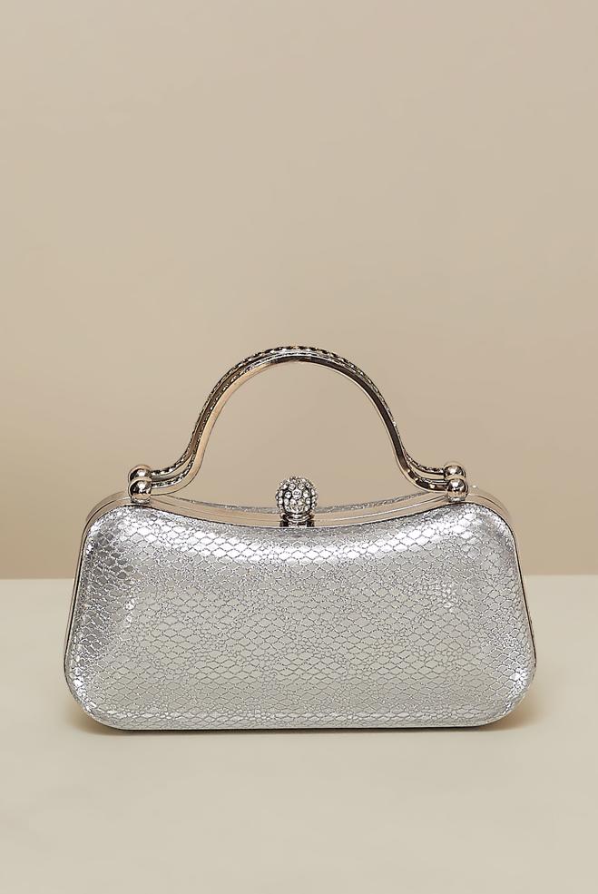 Vêtements hijab ARGENT SAC DE SOIRÉE ALVINA 267-1 - ALVİNA