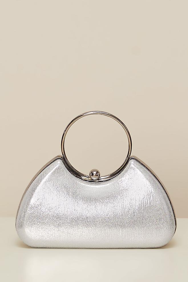 Vêtements hijab ARGENT ALVINA SAC DE SOIRÉE 285 - ALVİNA