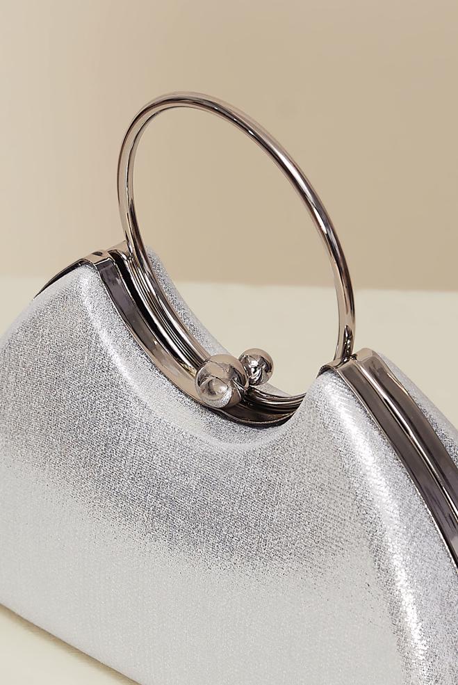 Vêtements hijab ARGENT ALVINA SAC DE SOIRÉE 285 - ALVİNA