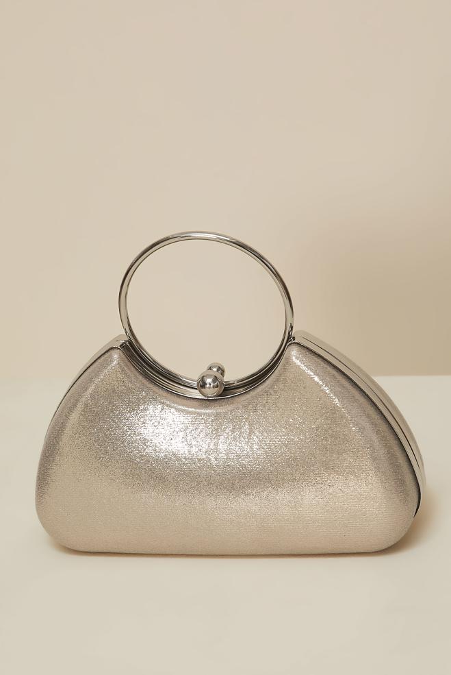 Tesettür giyim ALTIN ALVİNA ABİYE EL ÇANTASI 285 - ALVİNA