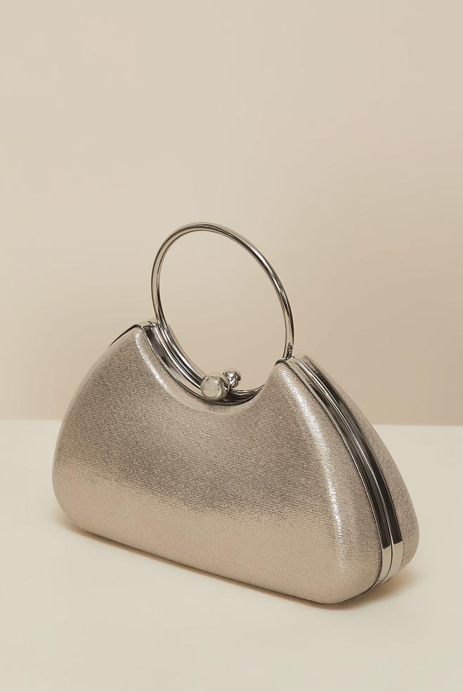 Tesettür giyim ALTIN ALVİNA ABİYE EL ÇANTASI 285 - ALVİNA