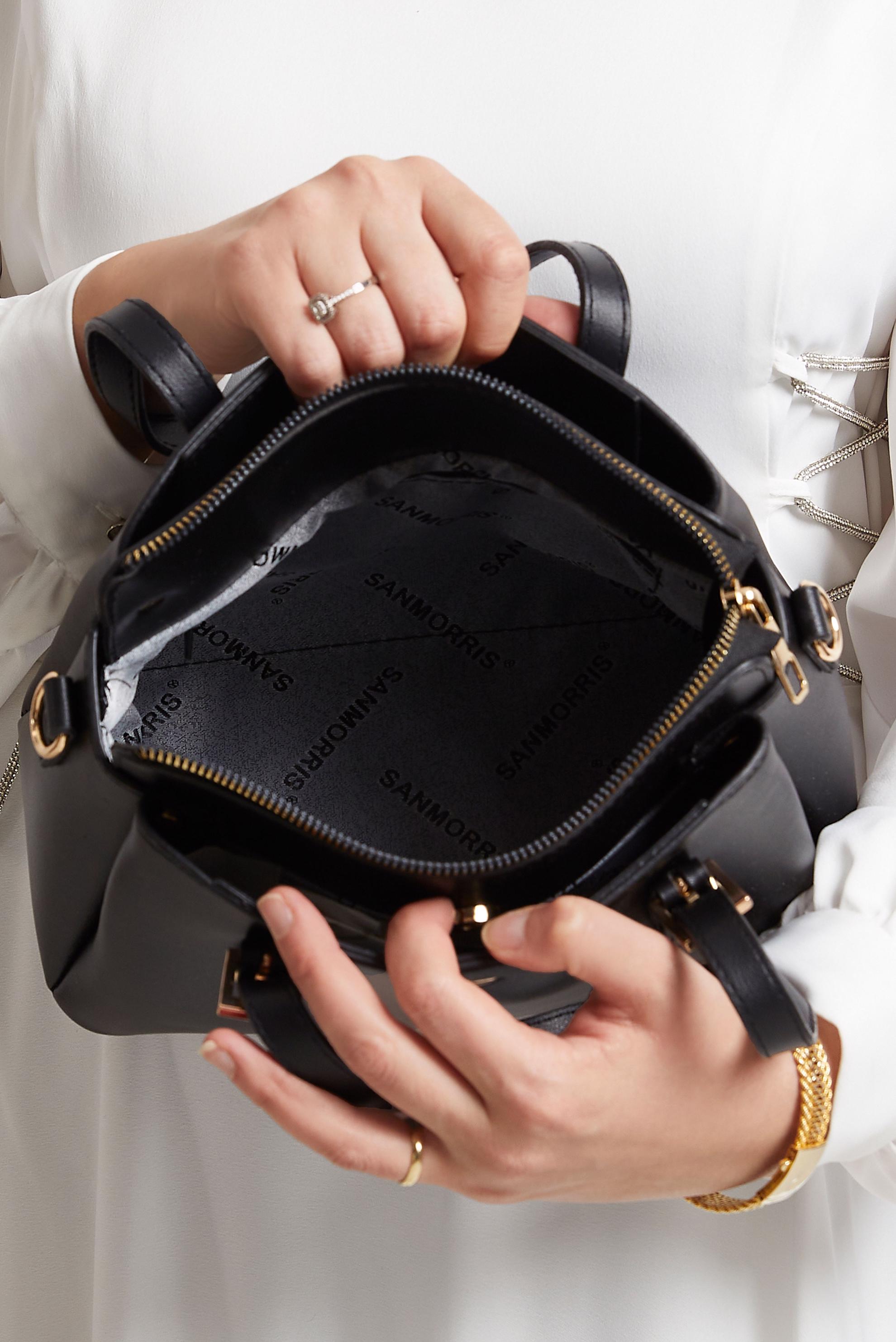 Tesettür giyim SİYAH ALVİNA ÇANTA 3018