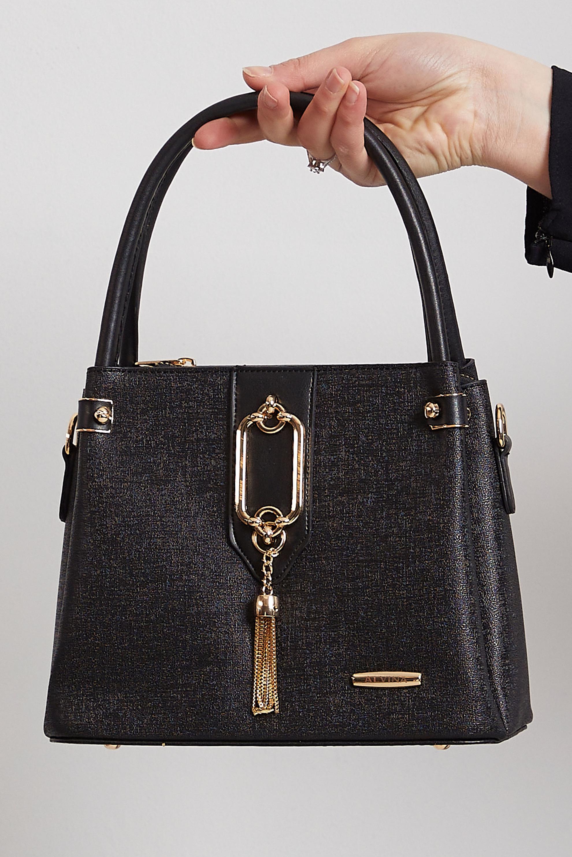 Tesettür giyim SİYAH ALVİNA ÇANTA 3033-1