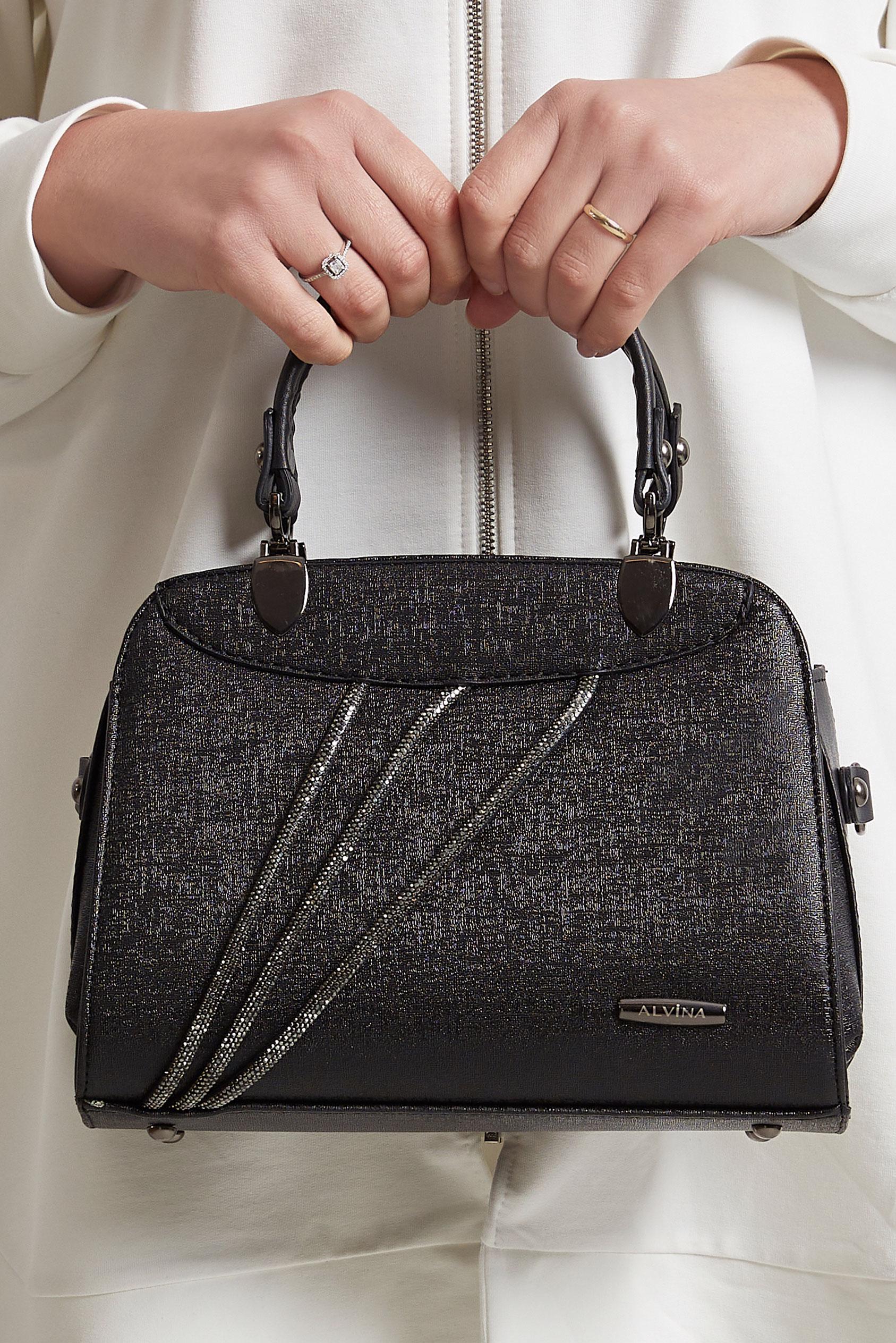 Tesettür giyim SİYAH ALVİNA ÇANTA 3043