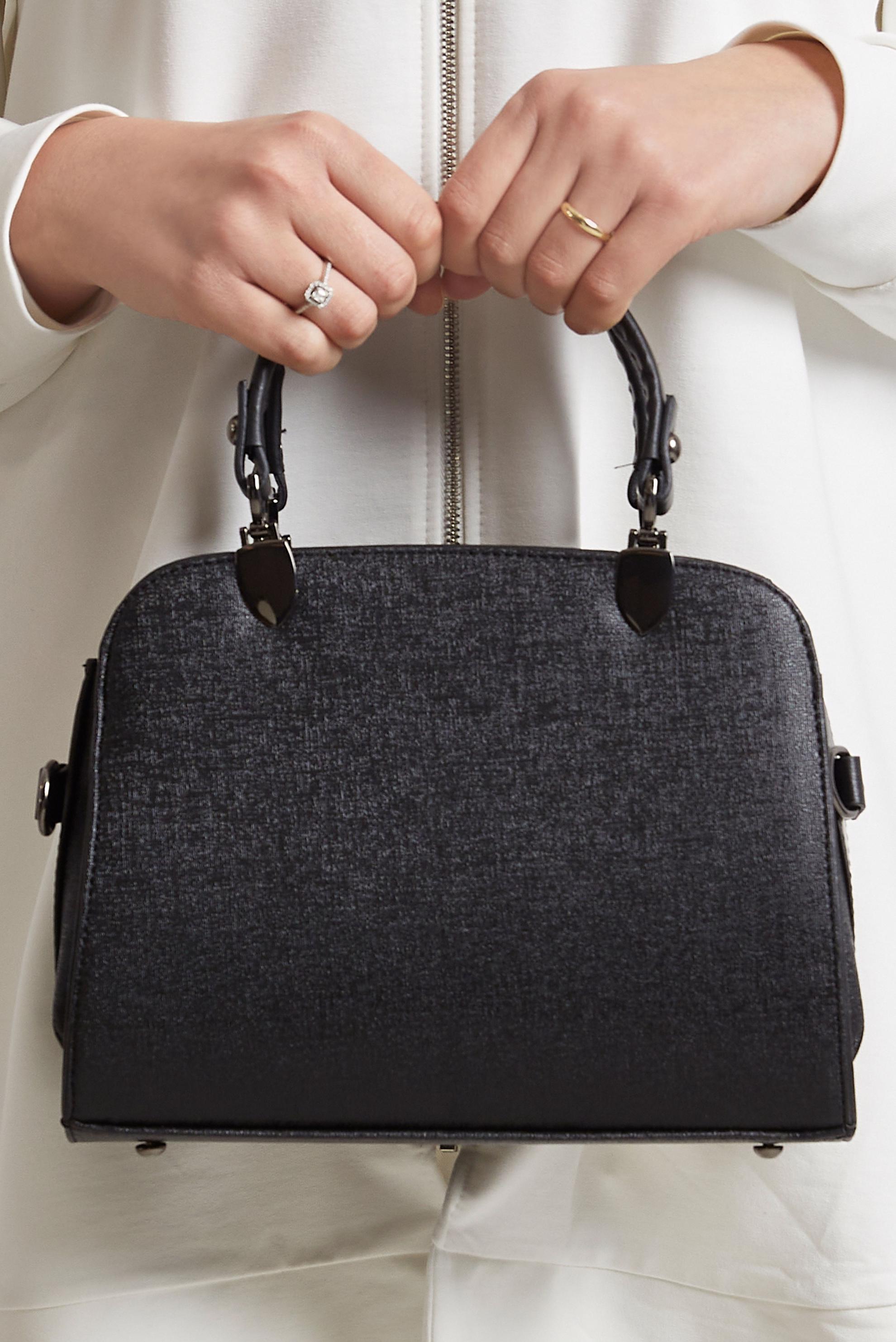 Tesettür giyim SİYAH ALVİNA ÇANTA 3043