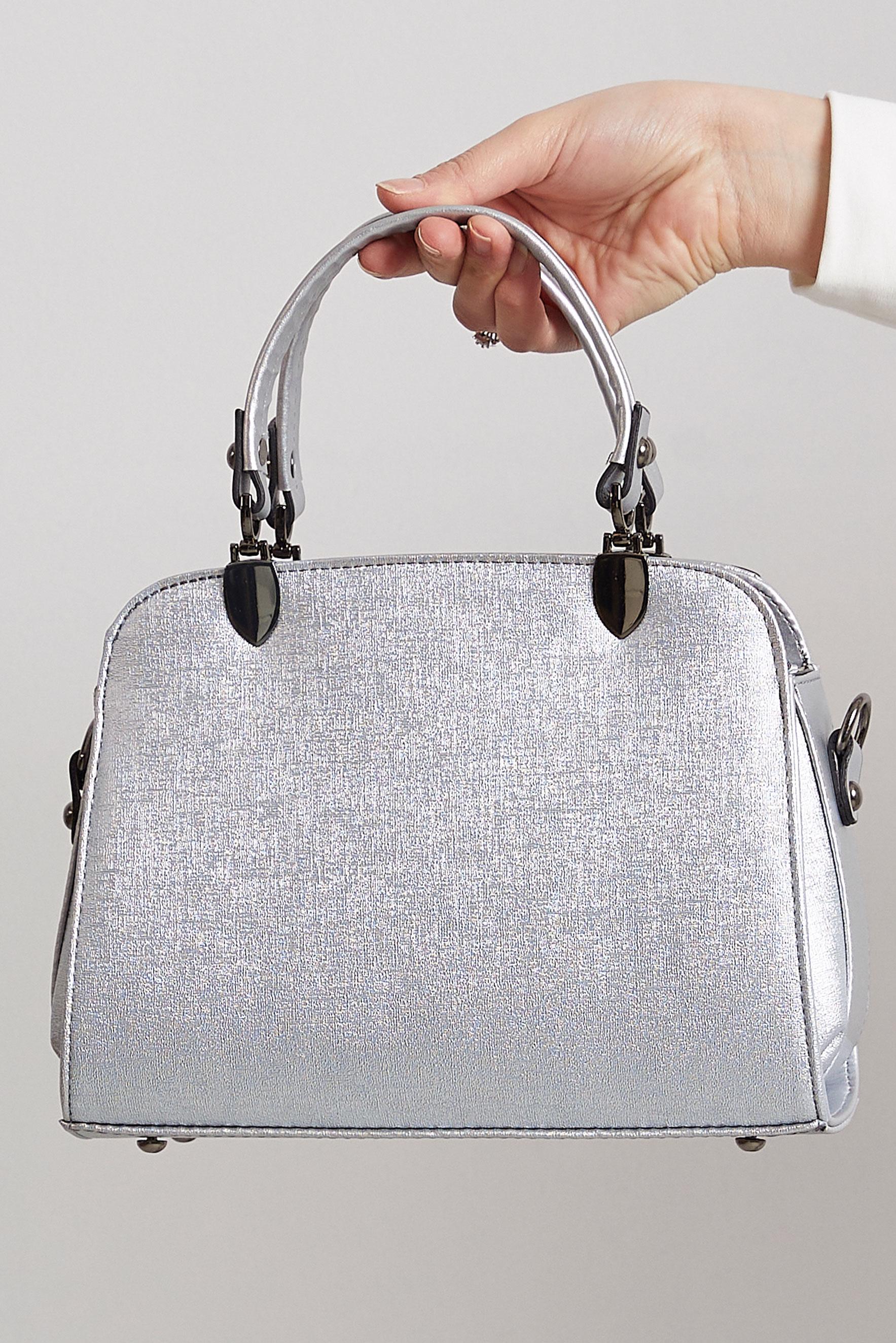 Tesettür giyim GÜMÜŞ ALVİNA ÇANTA 3043