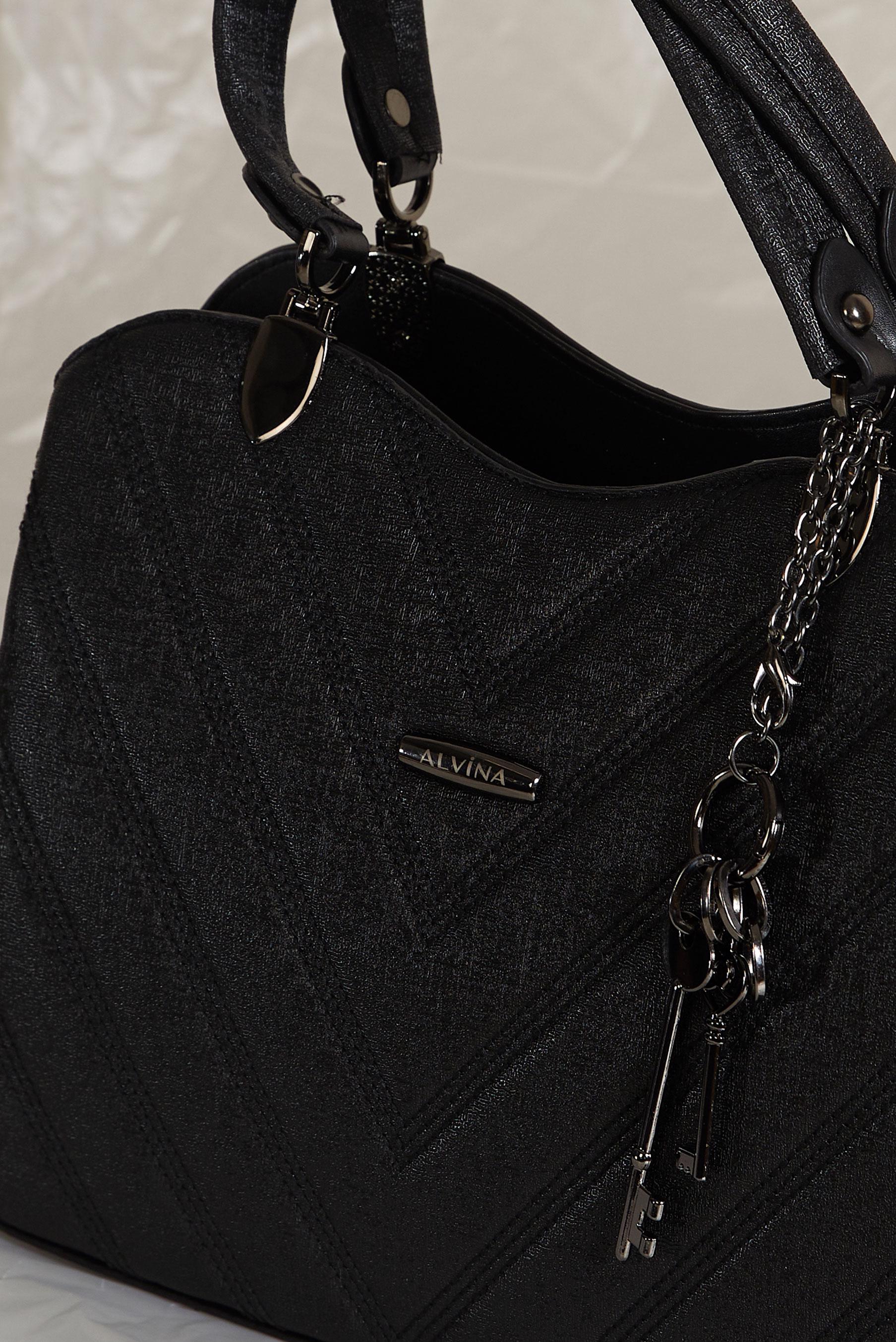 Tesettür giyim SİYAH ALVİNA AKSESUAR DETAYLI ÇANTA 3045