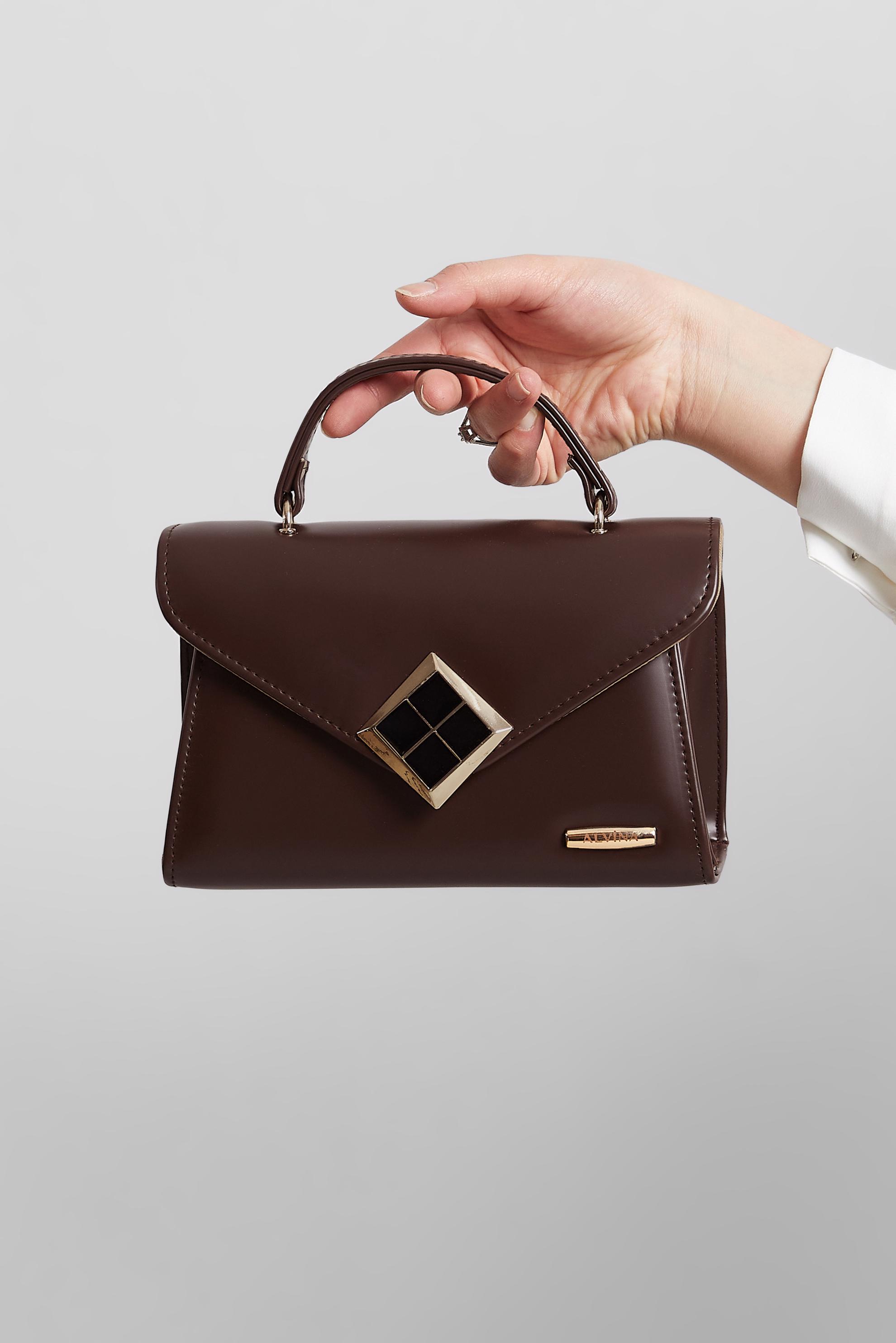 Tesettür giyim KAHVE ALVİNA ÇANTA 3069