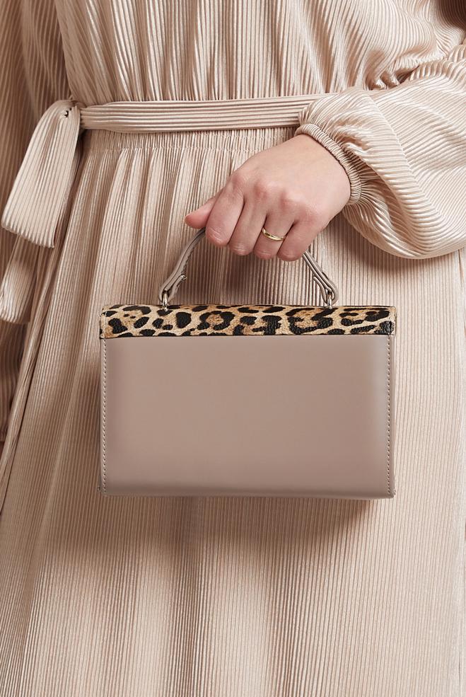 Tesettür giyim VİZON ALVİNA ÇANTA 3069 - ALVİNA