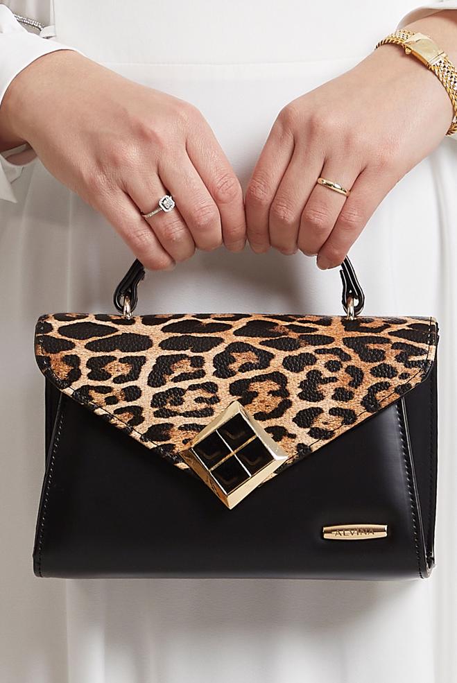 Tesettür giyim SİYAH ALVİNA ÇANTA 3069 - ALVİNA