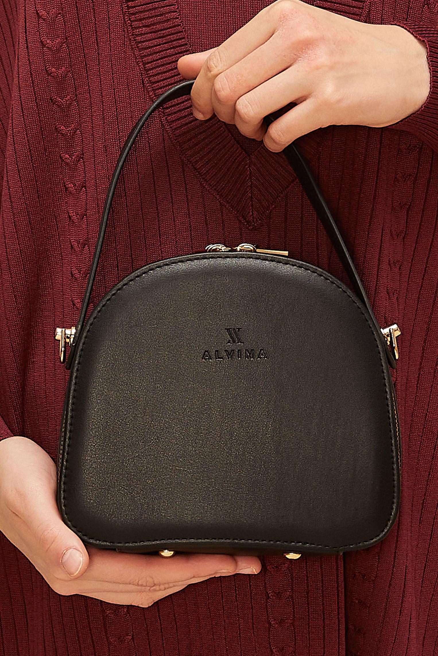 Tesettür giyim SİYAH ALVİNA ÇANTA 3072