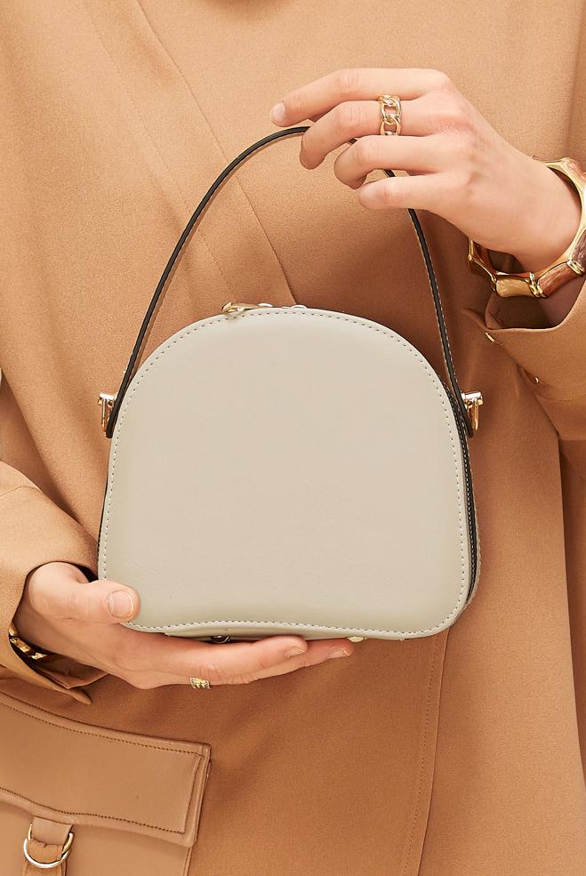 Tesettür giyim VİZON ALVİNA ÇANTA 3072 - ALVİNA