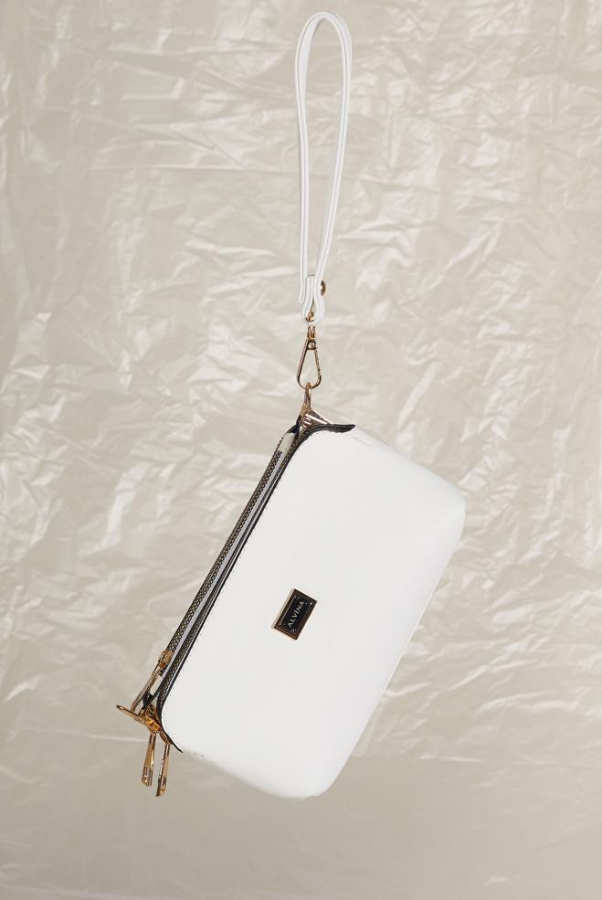 Vêtements hijab BLANC SAC À MAIN ALVINA 3080 - ALVİNA