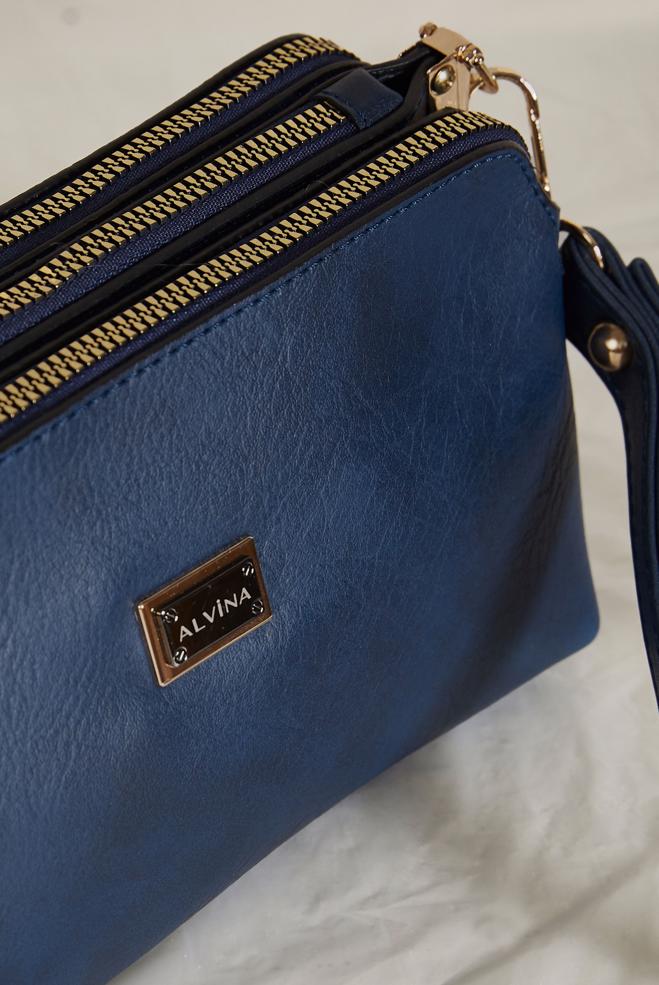 Vêtements hijab BLEU MARINE SAC À MAIN ALVINA 3080 - ALVİNA