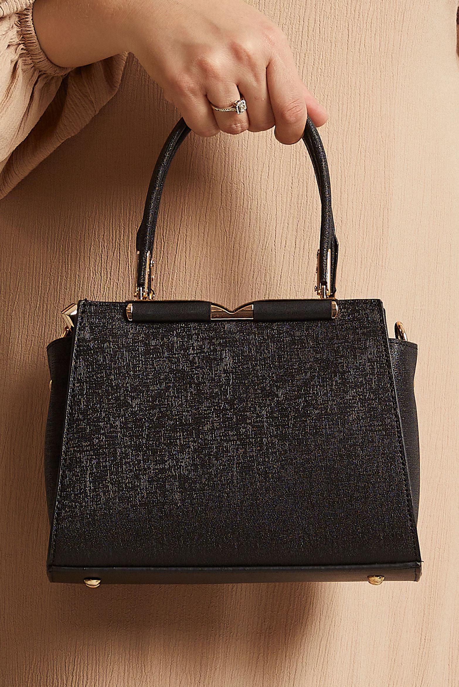 Tesettür giyim SİYAH ALVİNA ÇANTA 3095-1