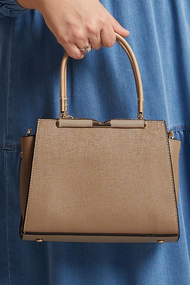 Tesettür giyim VİZON ALVİNA ÇANTA 3095-1 - ALVİNA