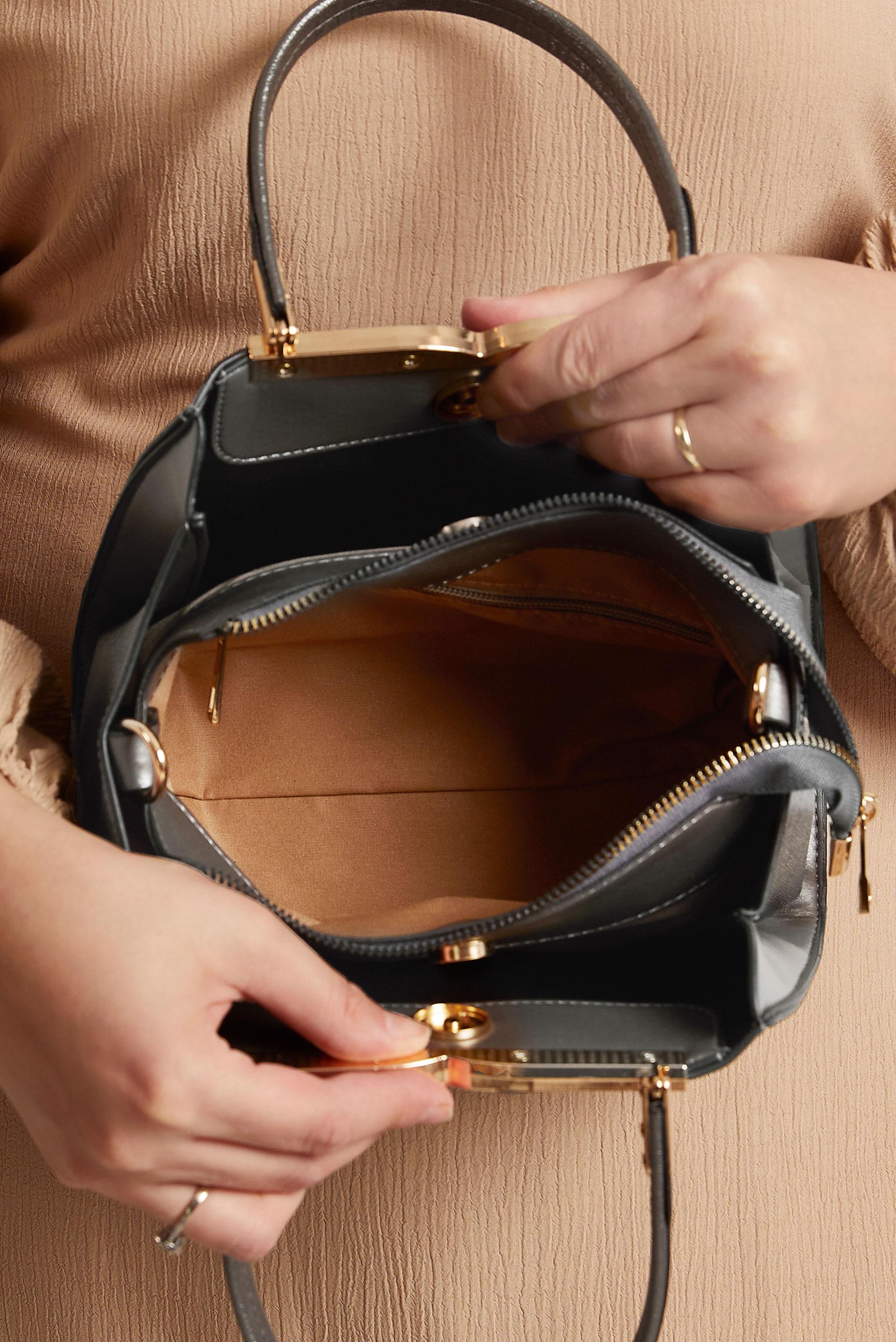 Tesettür giyim BEJ ALVİNA ÇANTA 3095-1