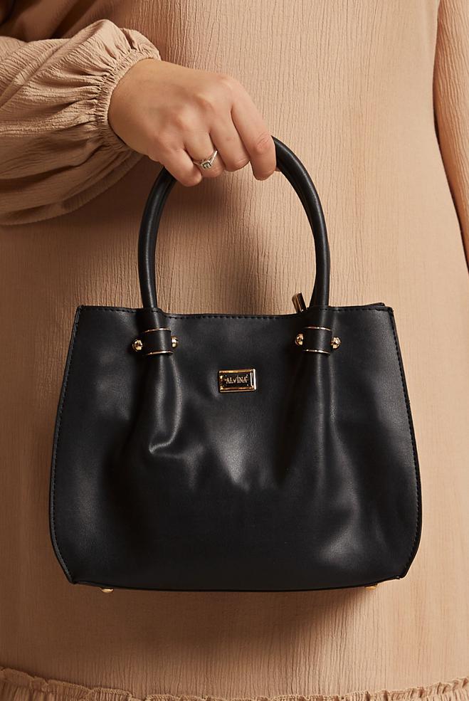 Tesettür giyim SİYAH ALVİNA ÇANTA 3100 - ALVİNA
