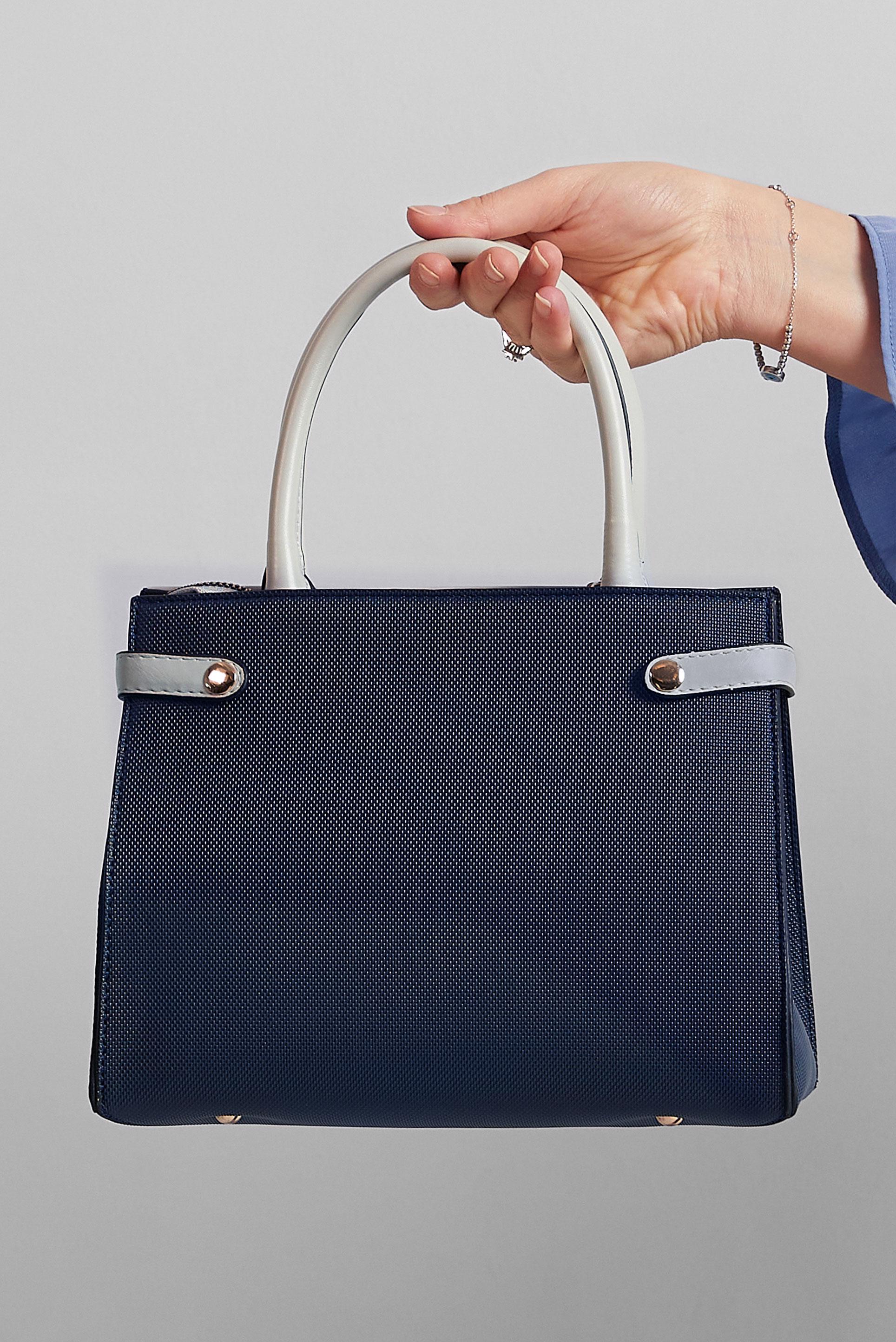 Tesettür giyim LACİVERT ALVİNA ÇANTA 3115