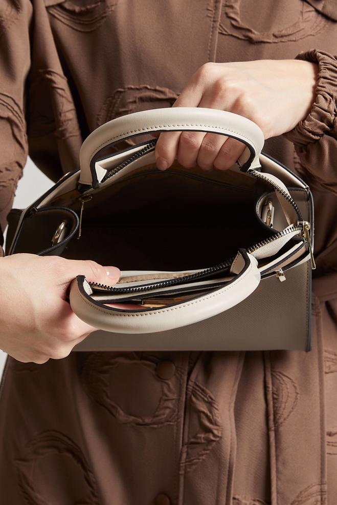 Tesettür giyim VİZON ALVİNA ÇANTA 3115 - ALVİNA