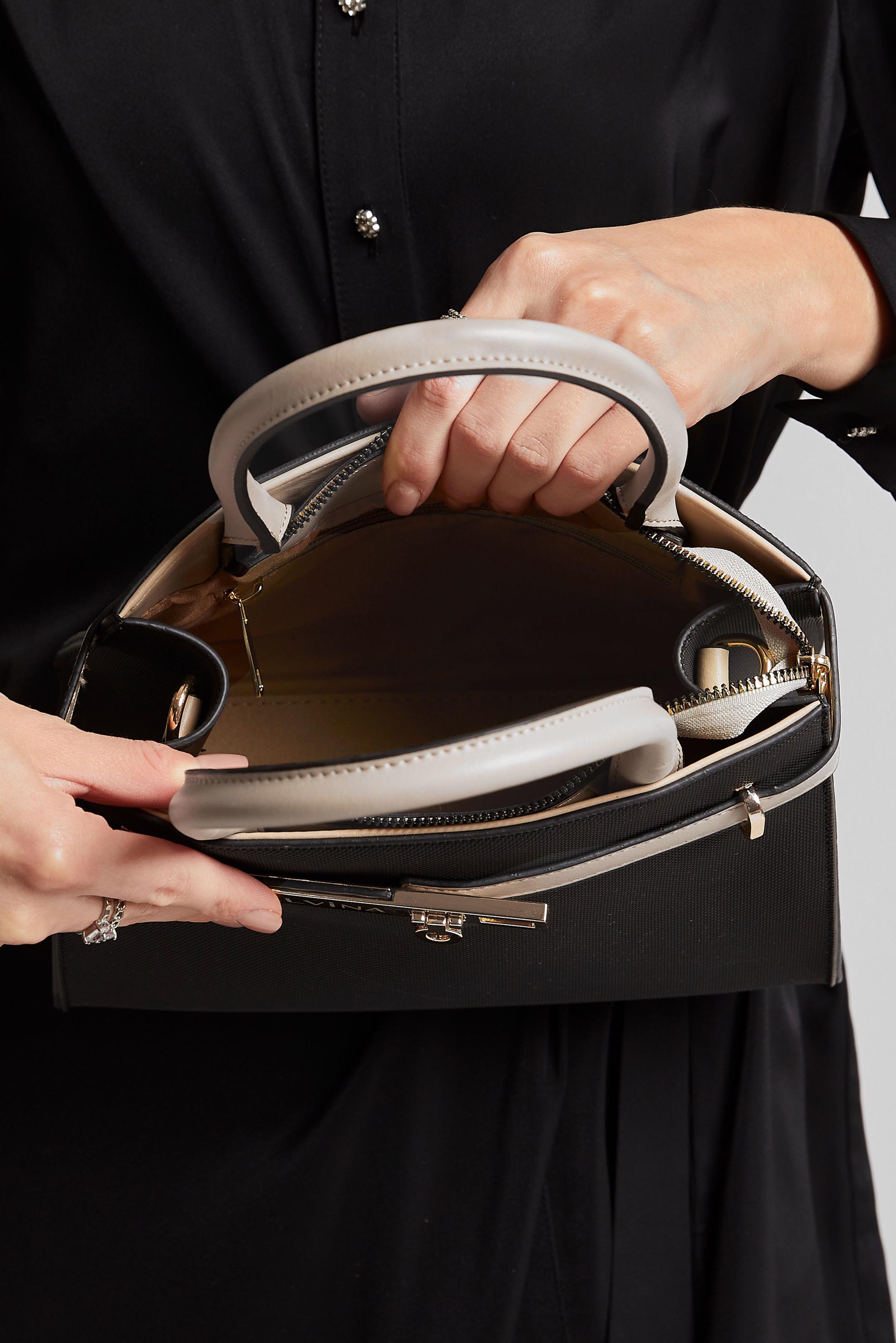 Tesettür giyim SİYAH ALVİNA ÇANTA 3115