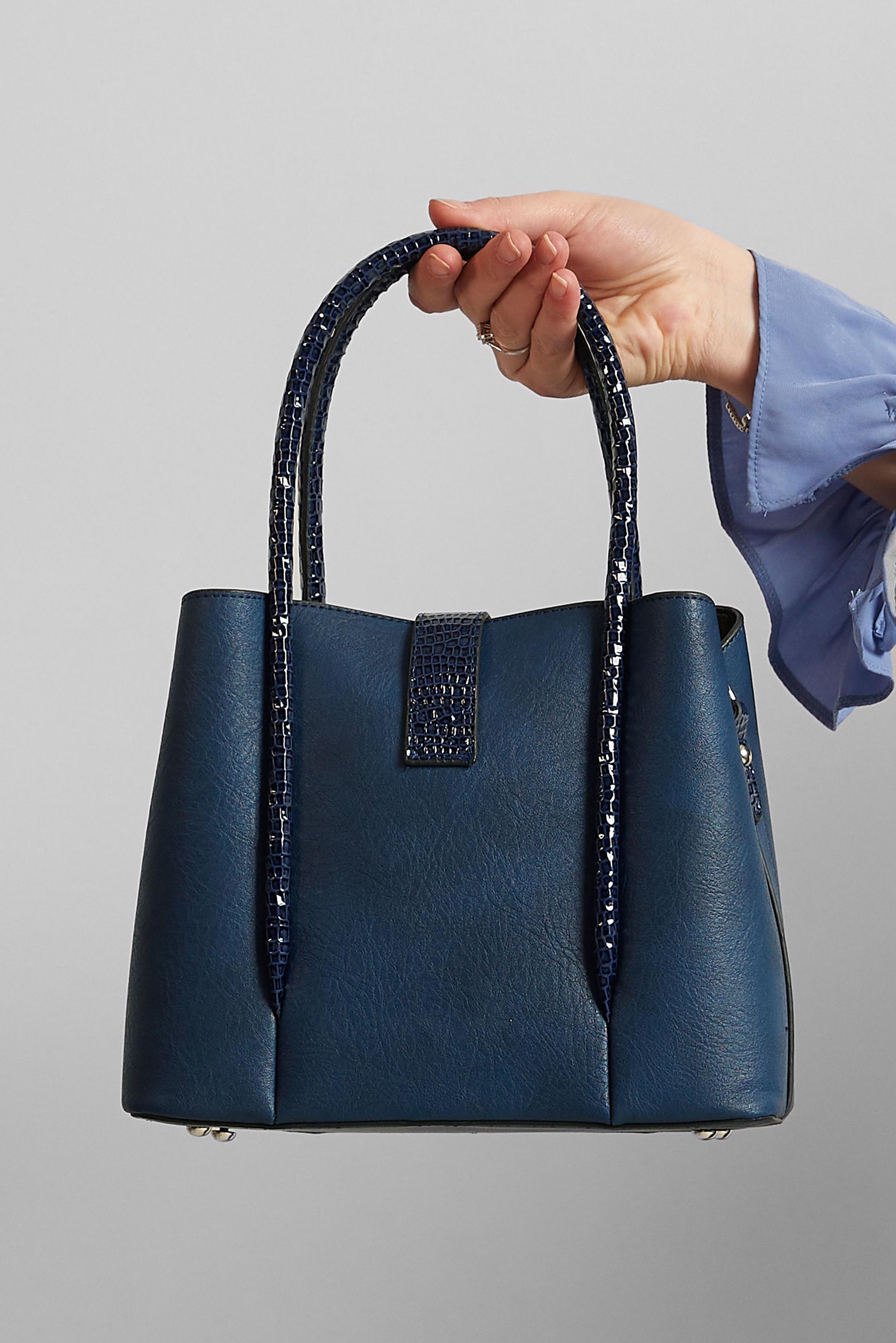 Tesettür giyim LACİVERT ALVİNA ÇANTA 3130