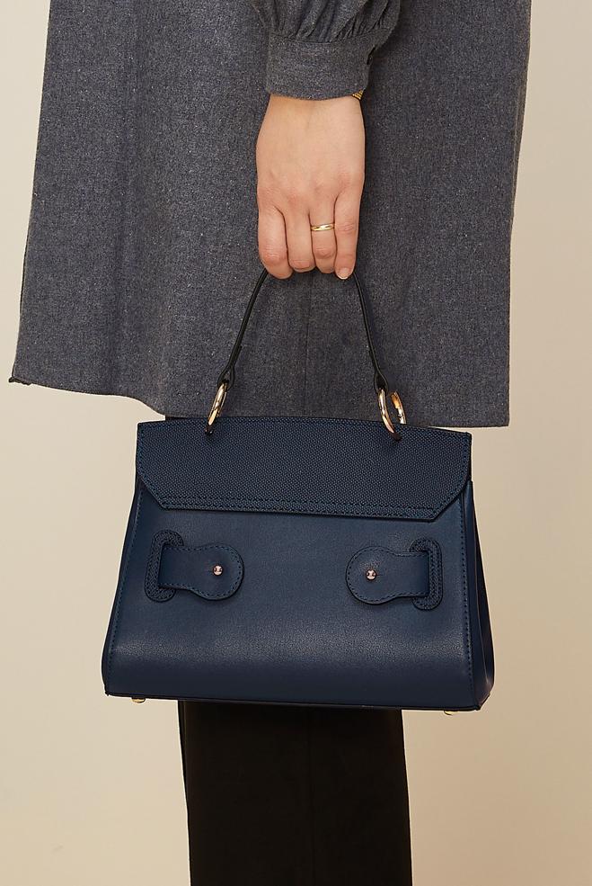 Vêtements hijab BLEU MARINE ALVINA SAC CLASSIQUE 3140 - ALVİNA