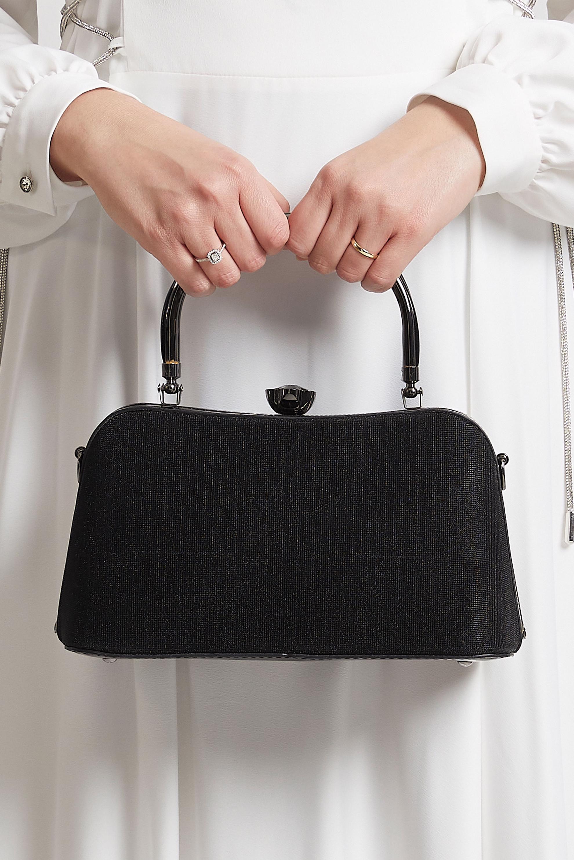 Tesettür giyim SİYAH ALVİNA ÇANTA 3150